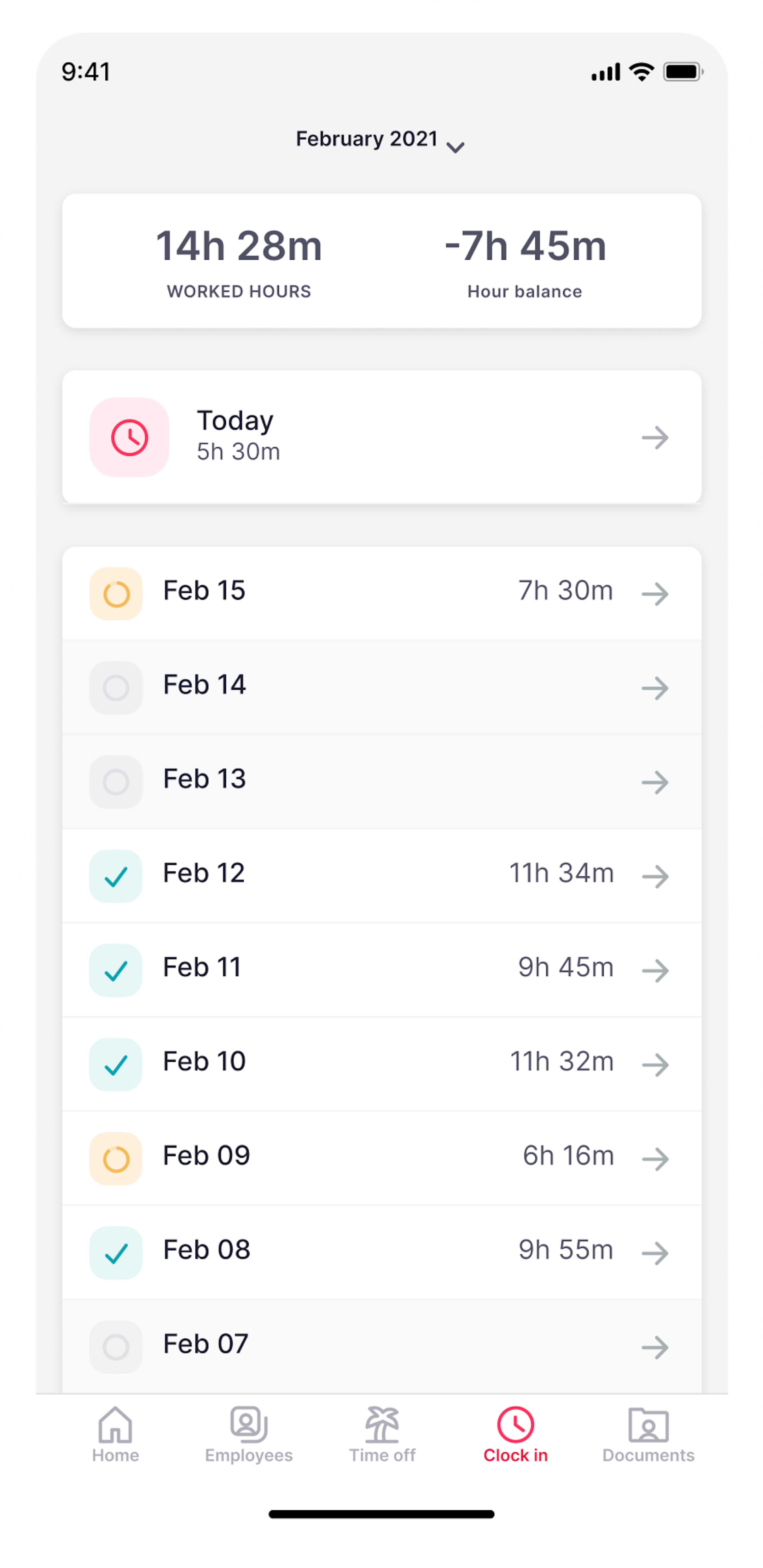 factorial hr software time tracking