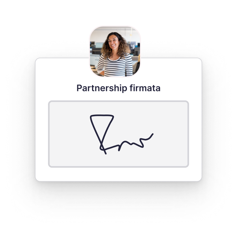 Partnership firmata Partnership firmata