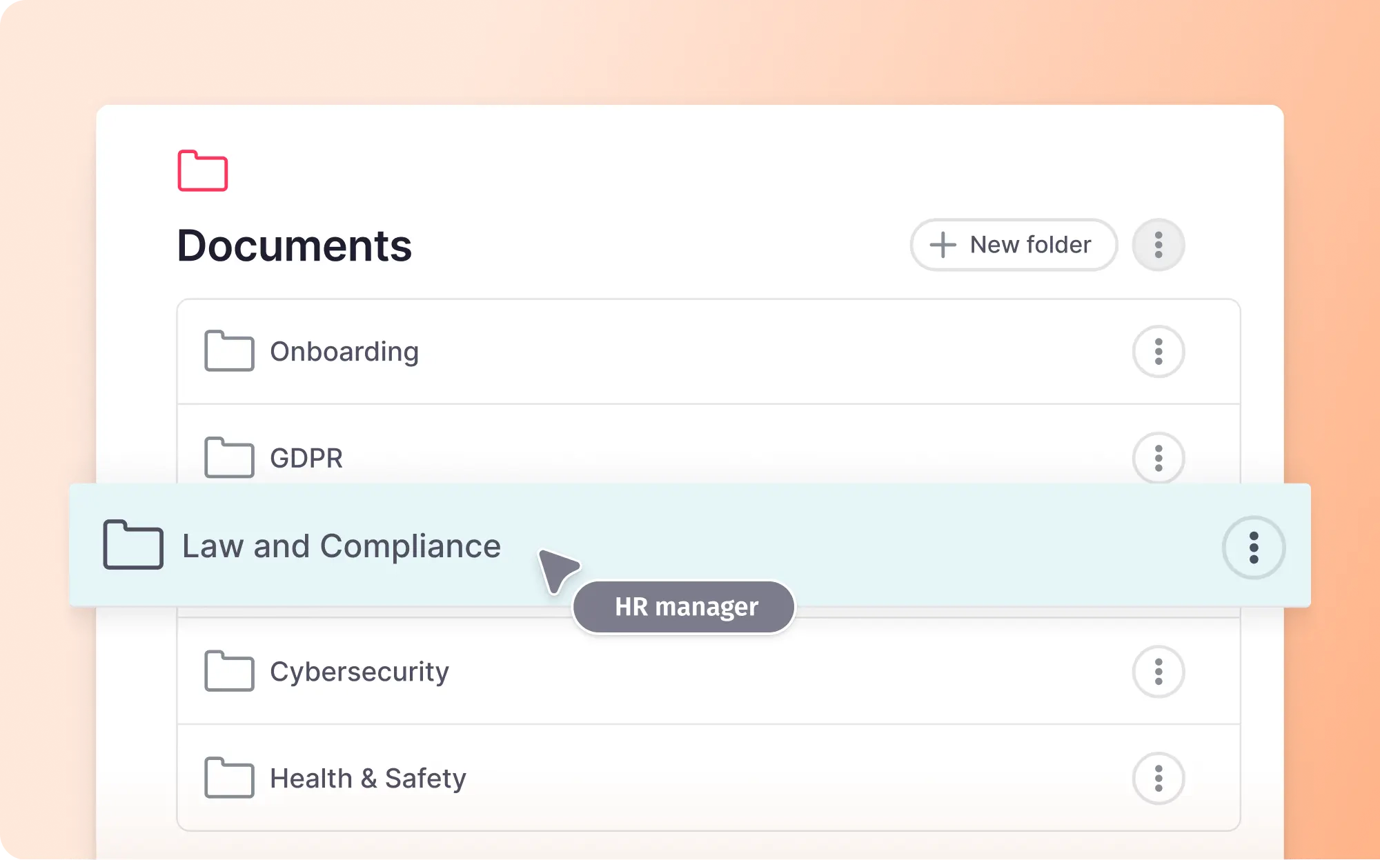 hr dms Factorial's DMS (document management system) for HR