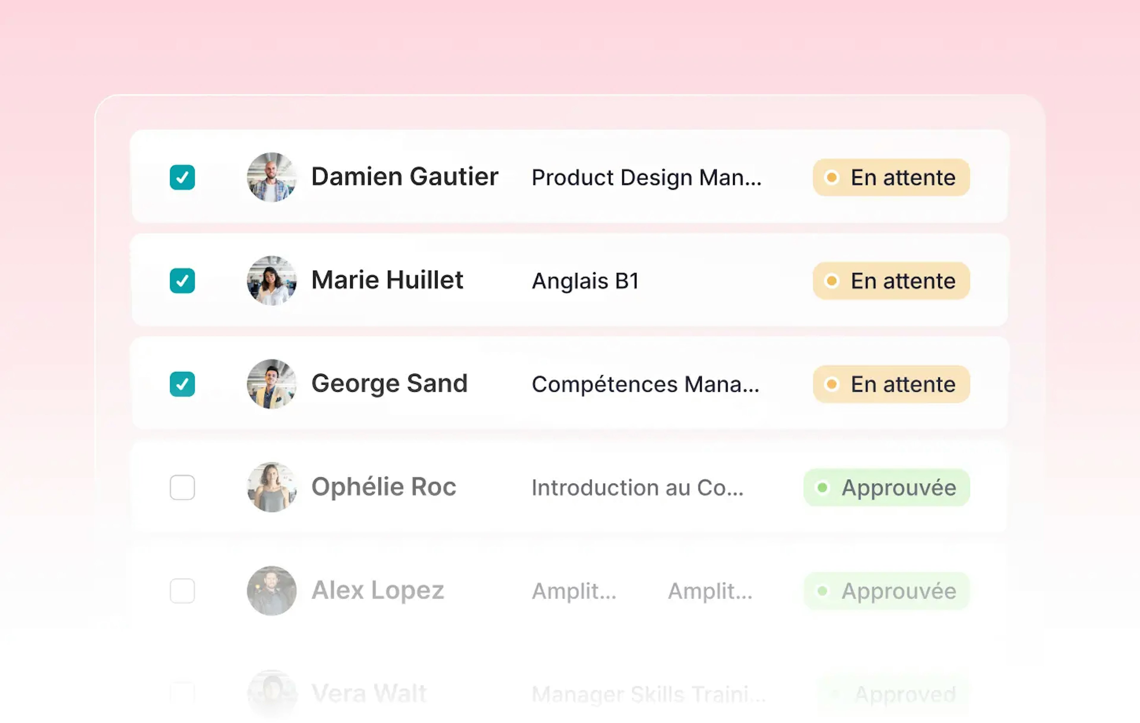 Gestion de la formation