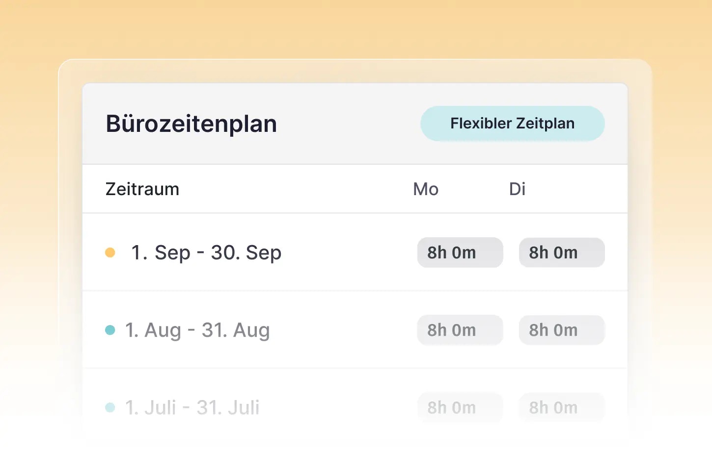Schichtplanung