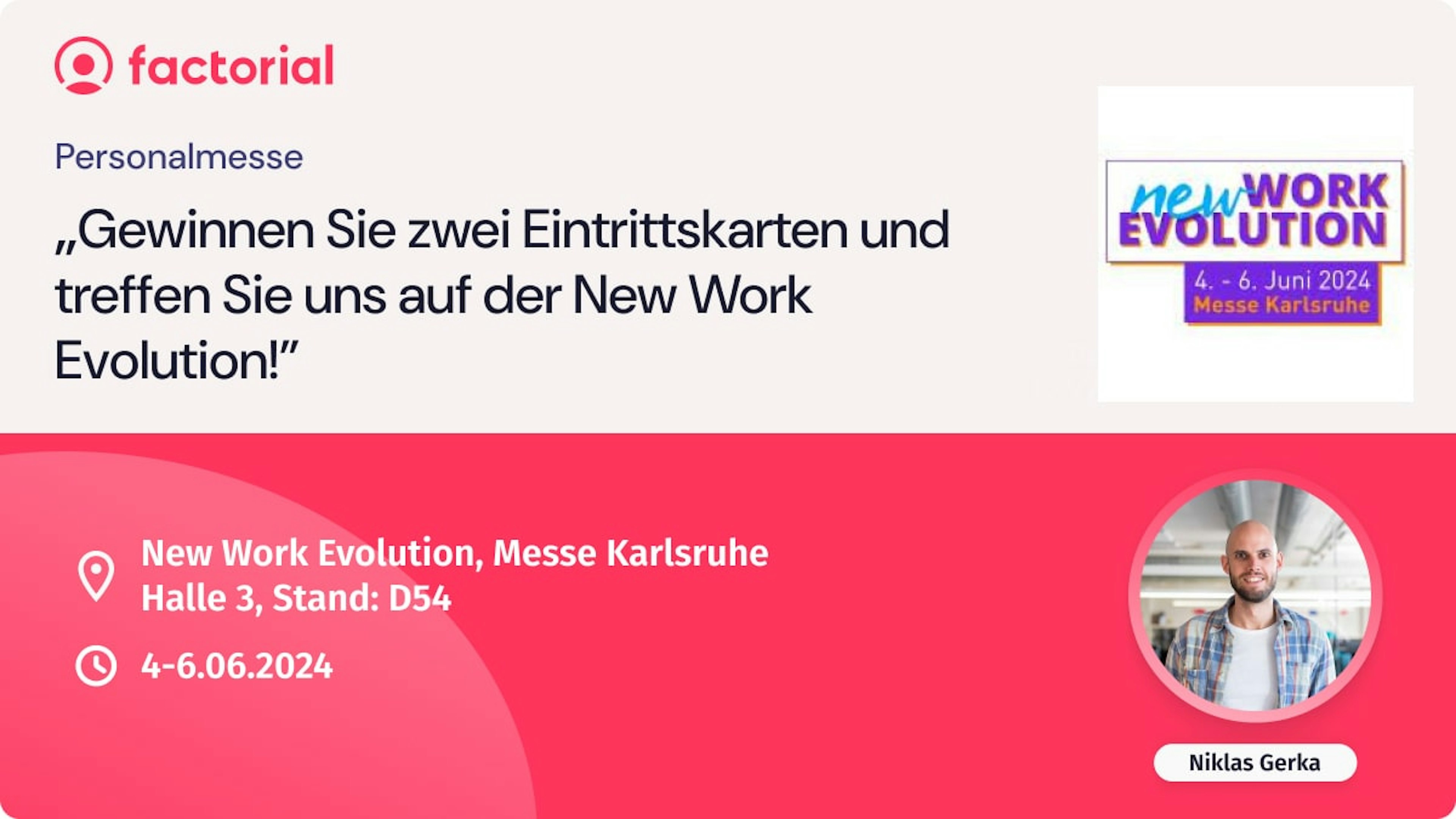 Lernen Sie uns auf der New Work Evolution kennen und buchen Sie eine Demo