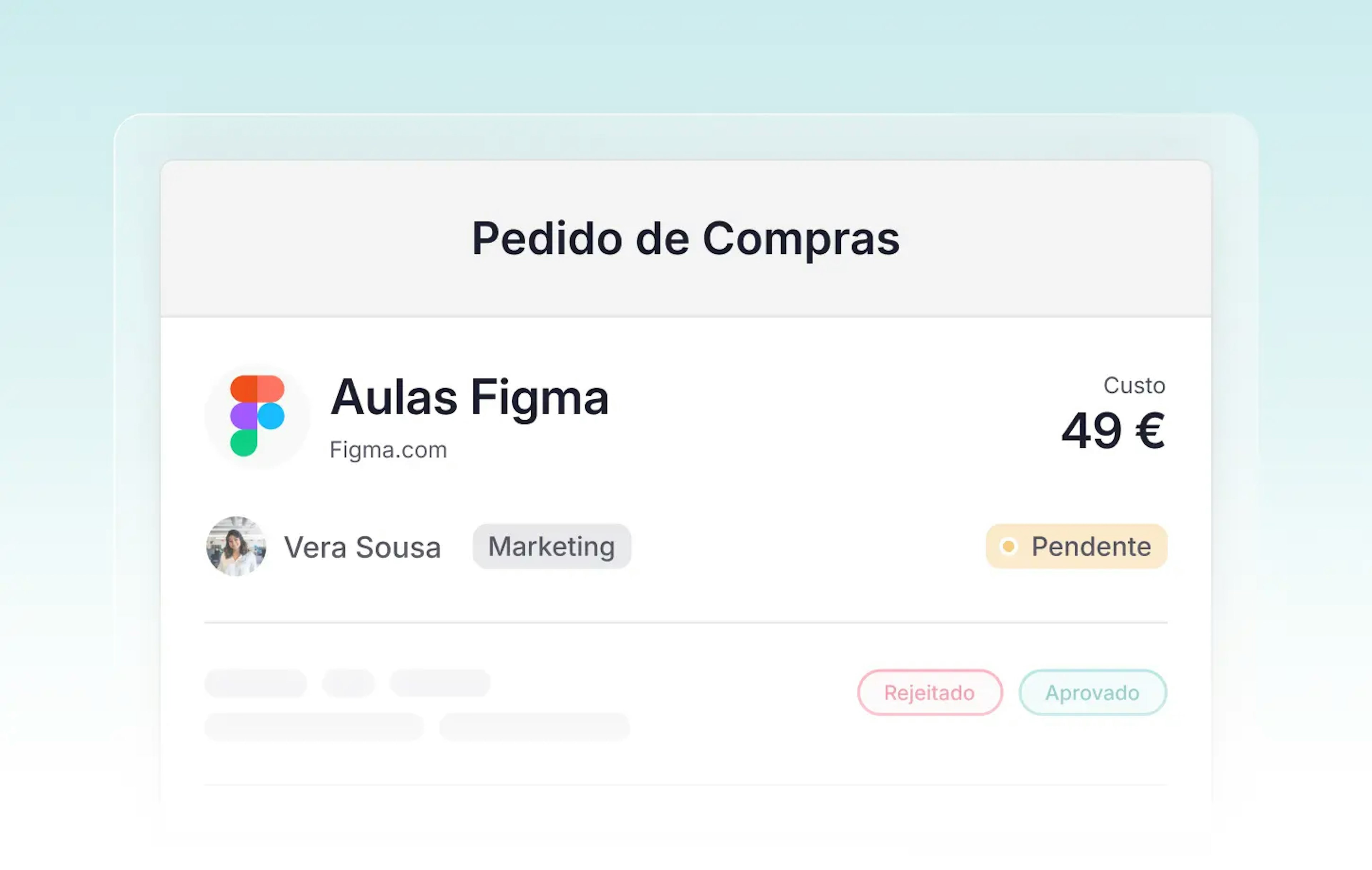 Requisições de compra
