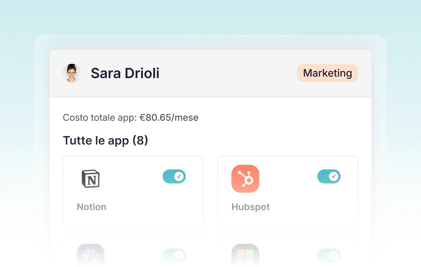 Gestione dei Software
