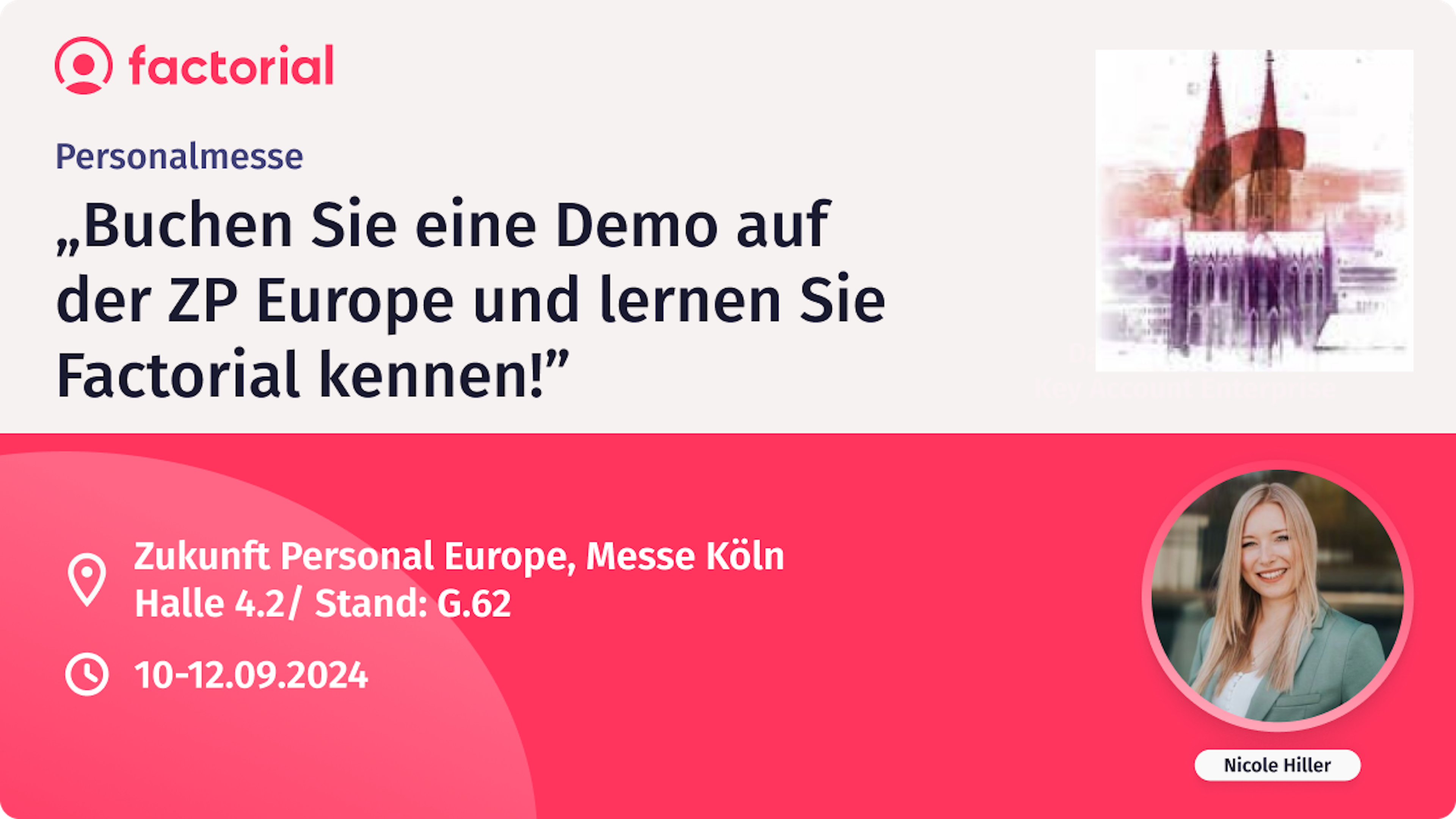 Buchen Sie jetzt eine Produktdemonstration auf der ZP Europe an Stand G.62.