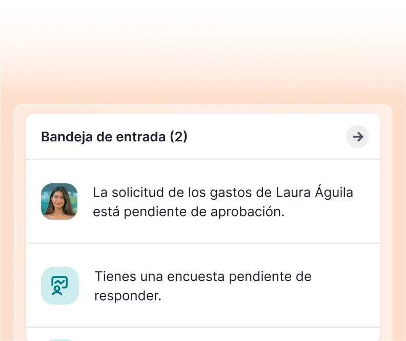 Bandeja de Entrada Mobile App Bandeja de Entrada Aplicación Móvil