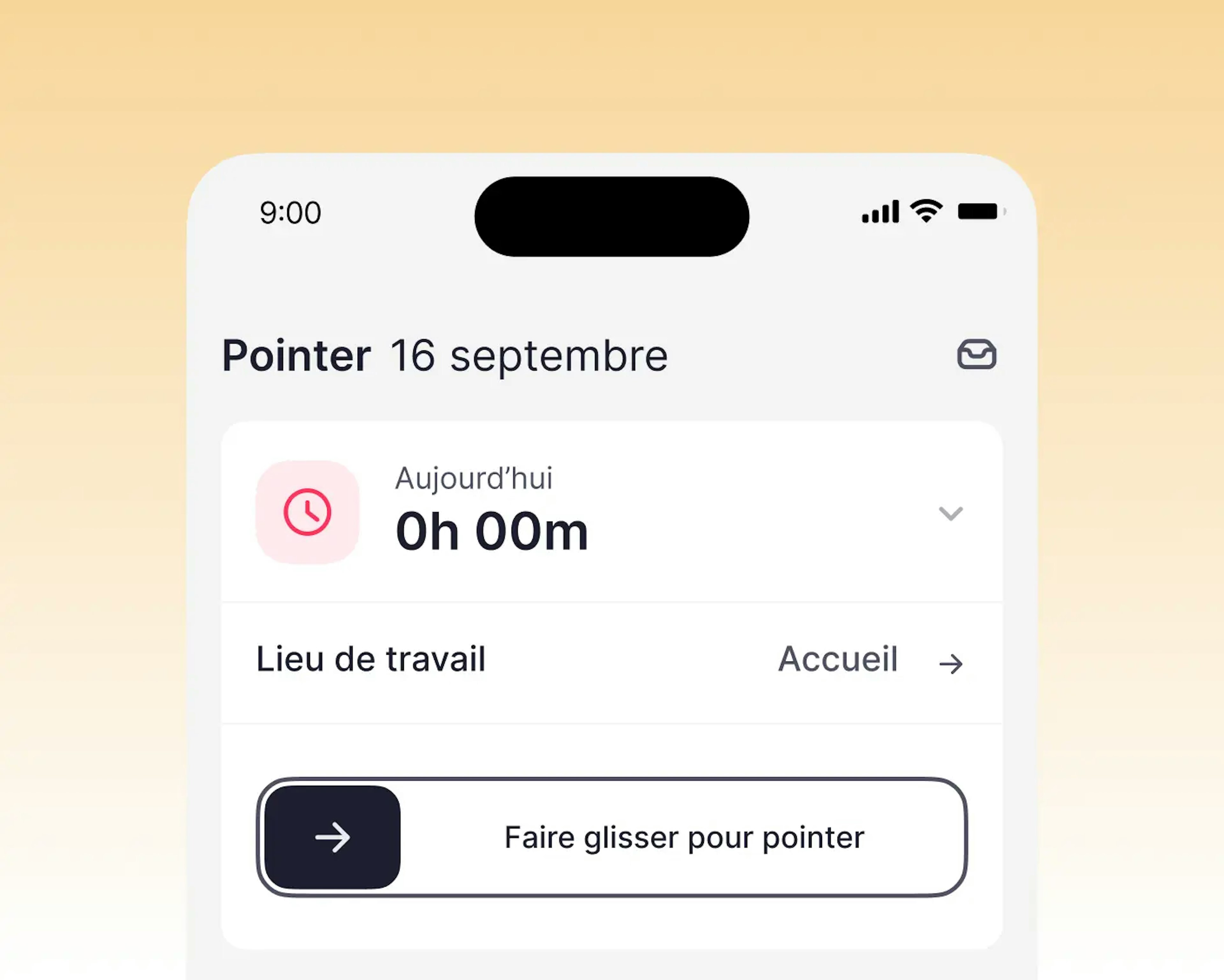 suivi du temps