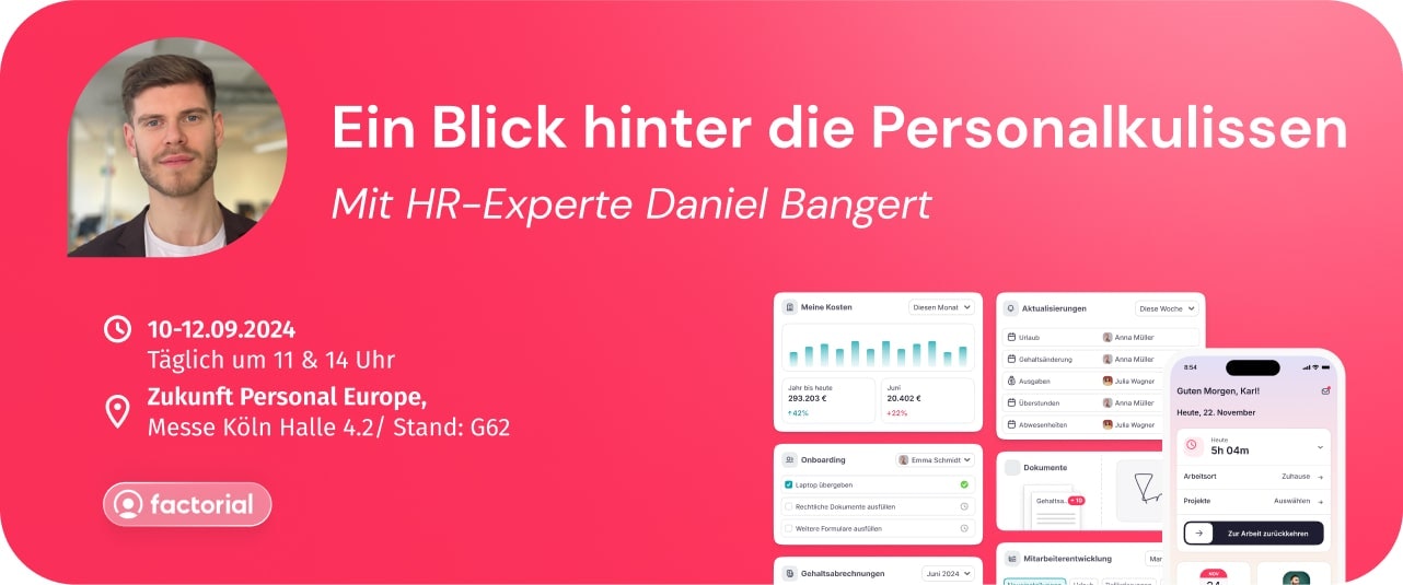 HR Experte Daniel Bangert HR Experte Daniel Bangert spricht über typische Herausforderungen im HR Bereich