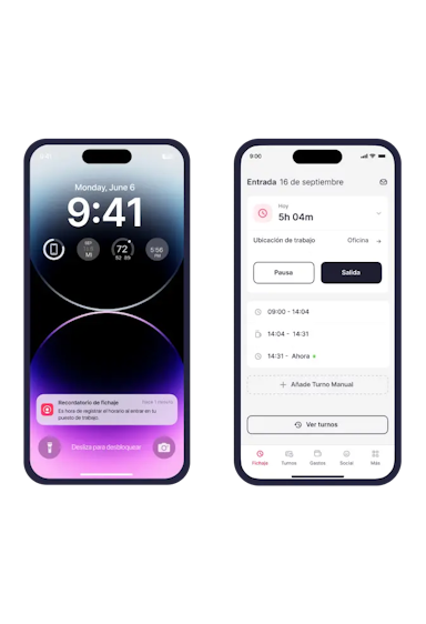 aplicación control horario