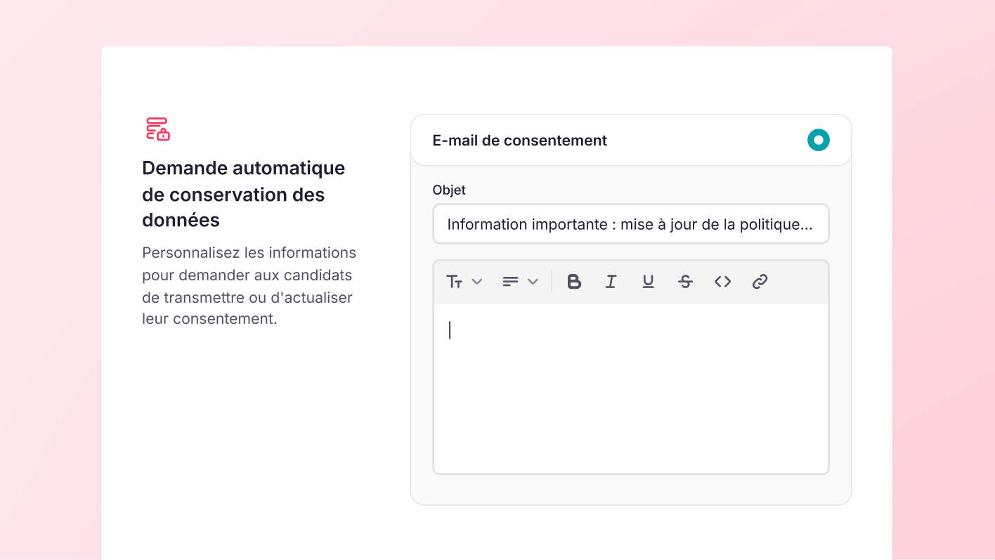 Automatisez le renouvellement du consentement RGPD