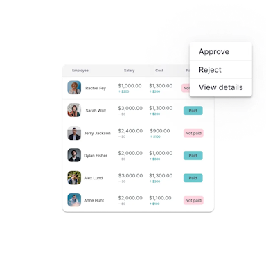 hrms software payroll feature