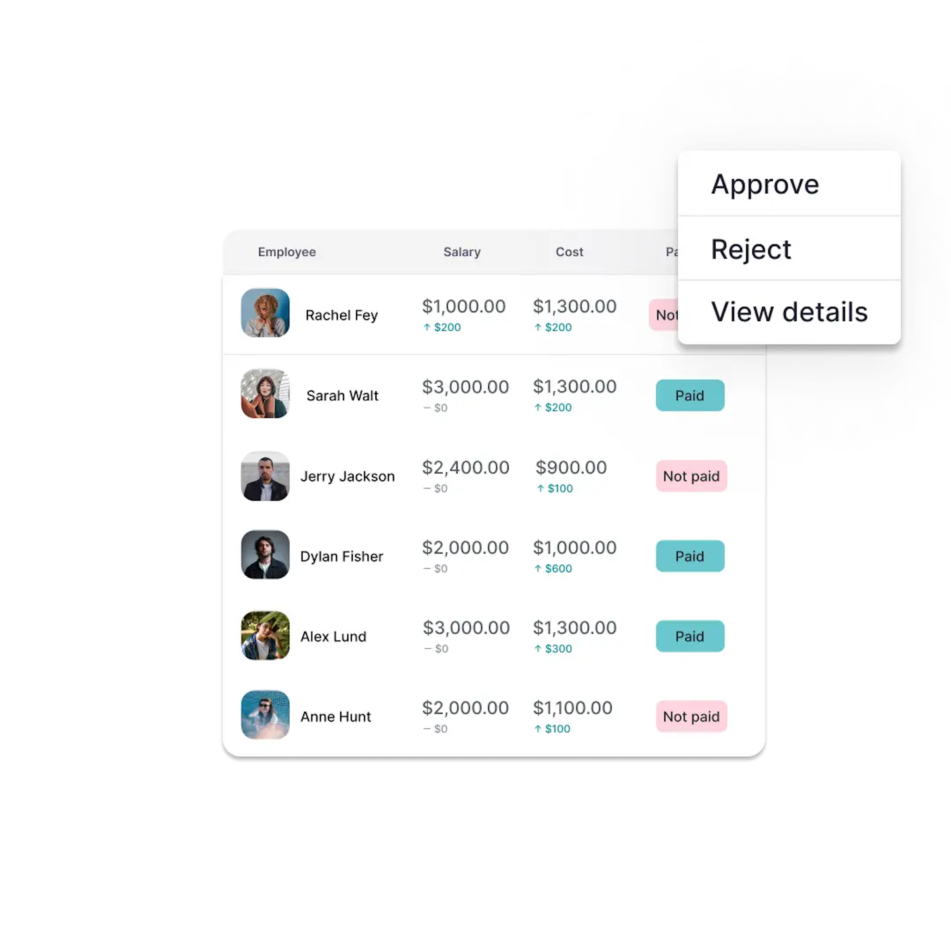 hrms software payroll feature