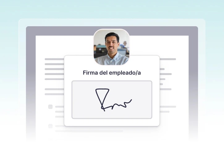 gestion documental firma del empleado