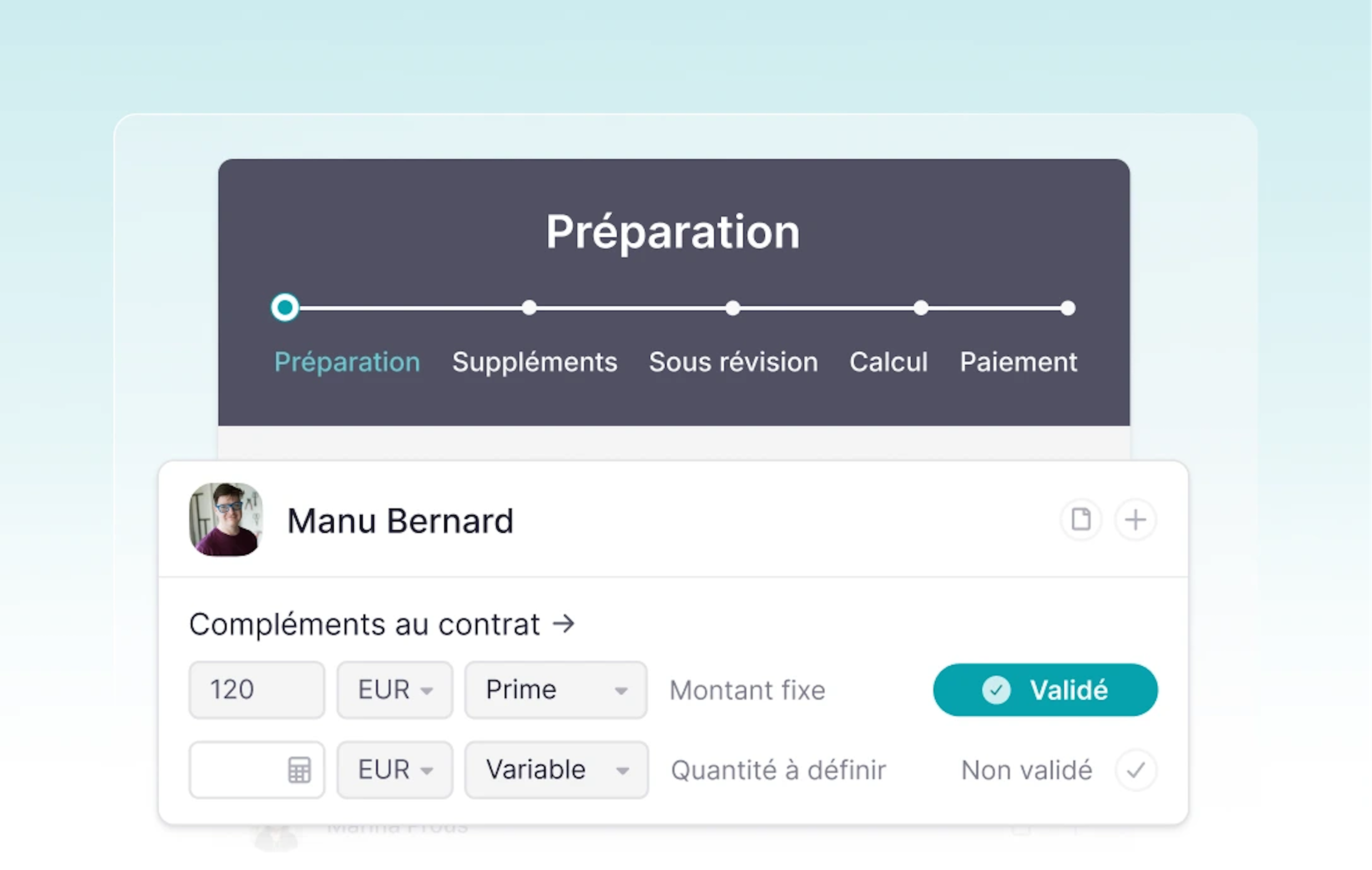 préparation paie