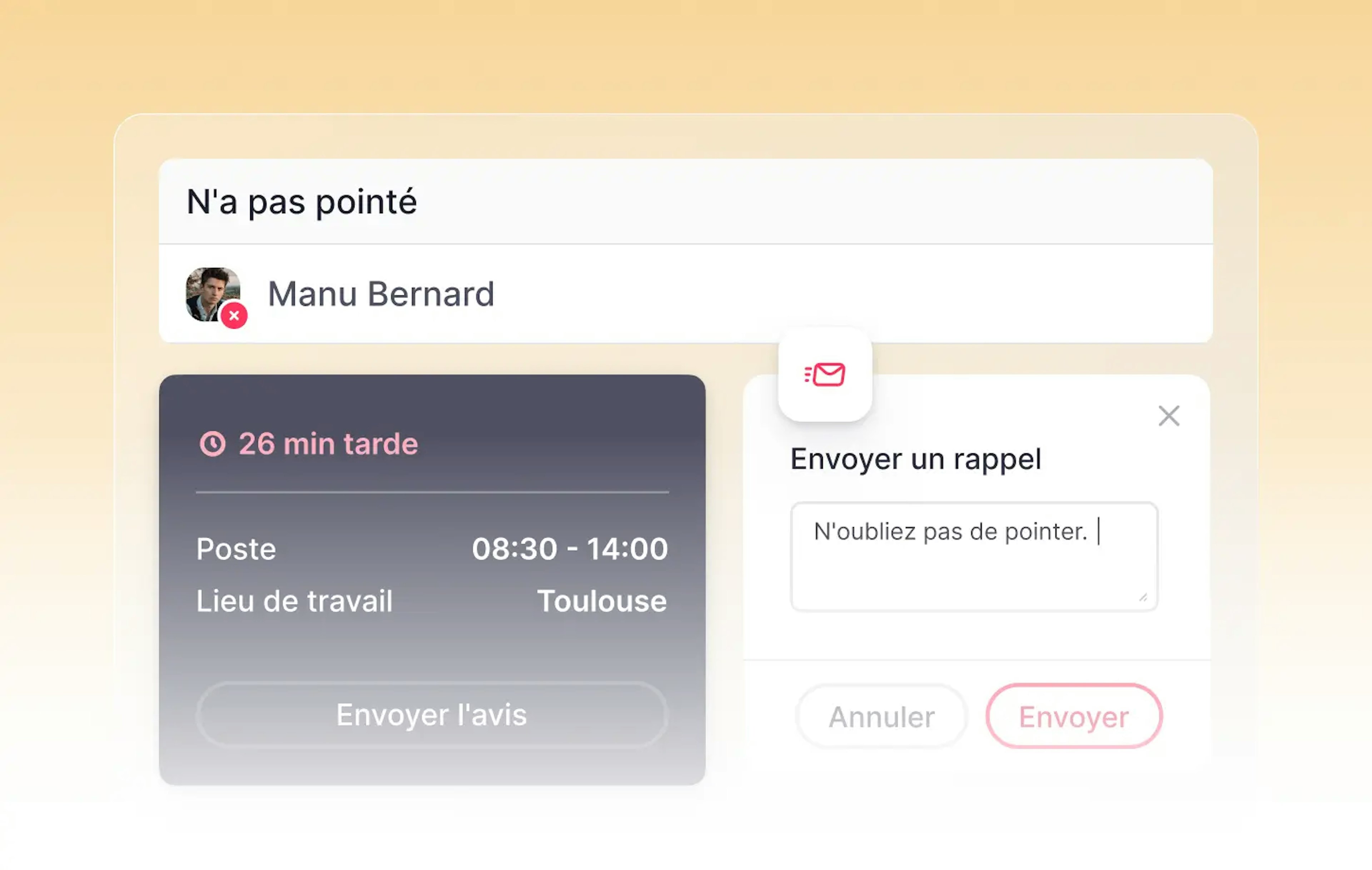 rappel pointé