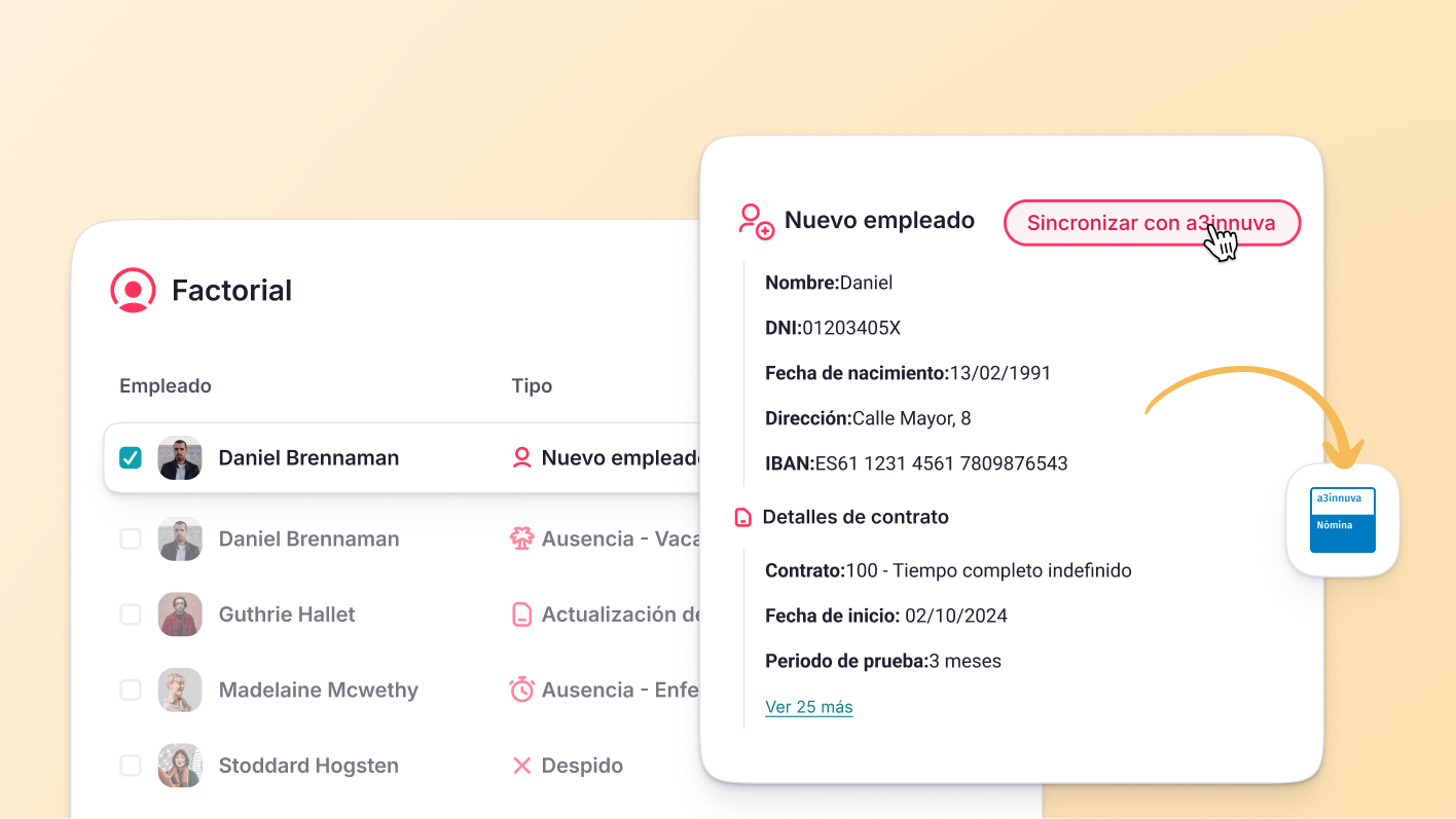 Facilita y acelera el calculo de nómina