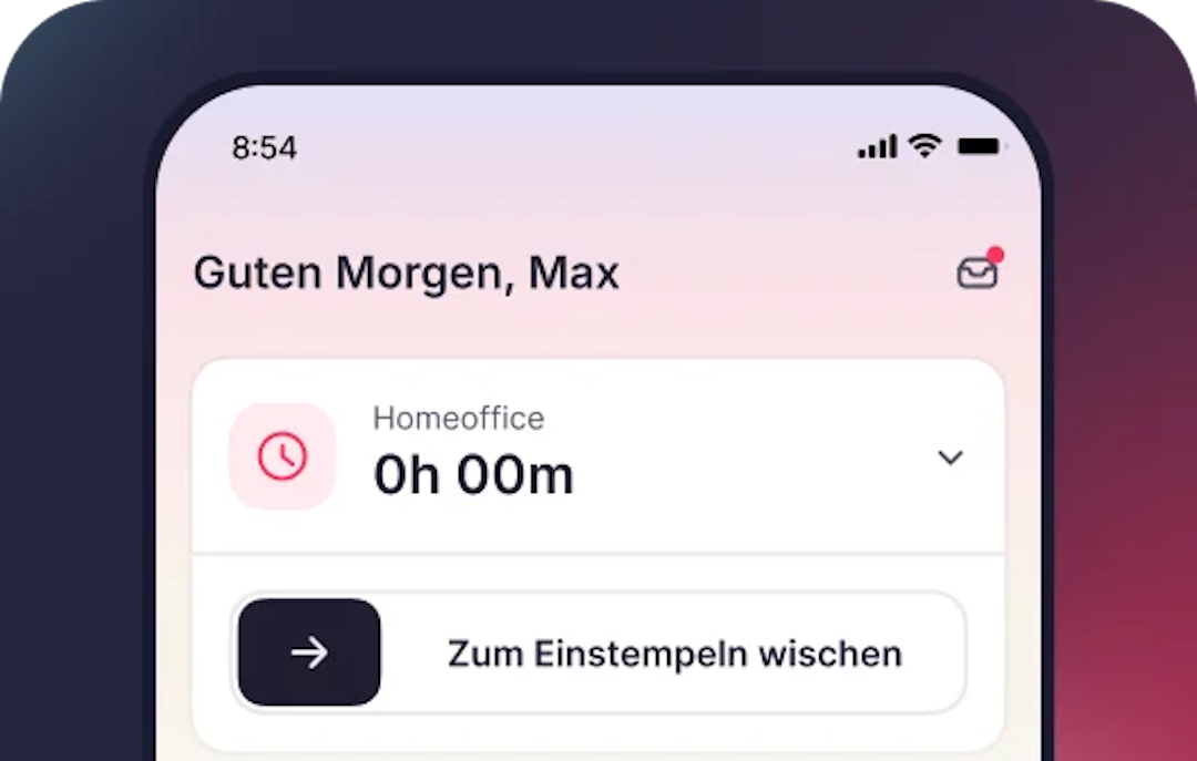 Einfach zu bedienende HR-App