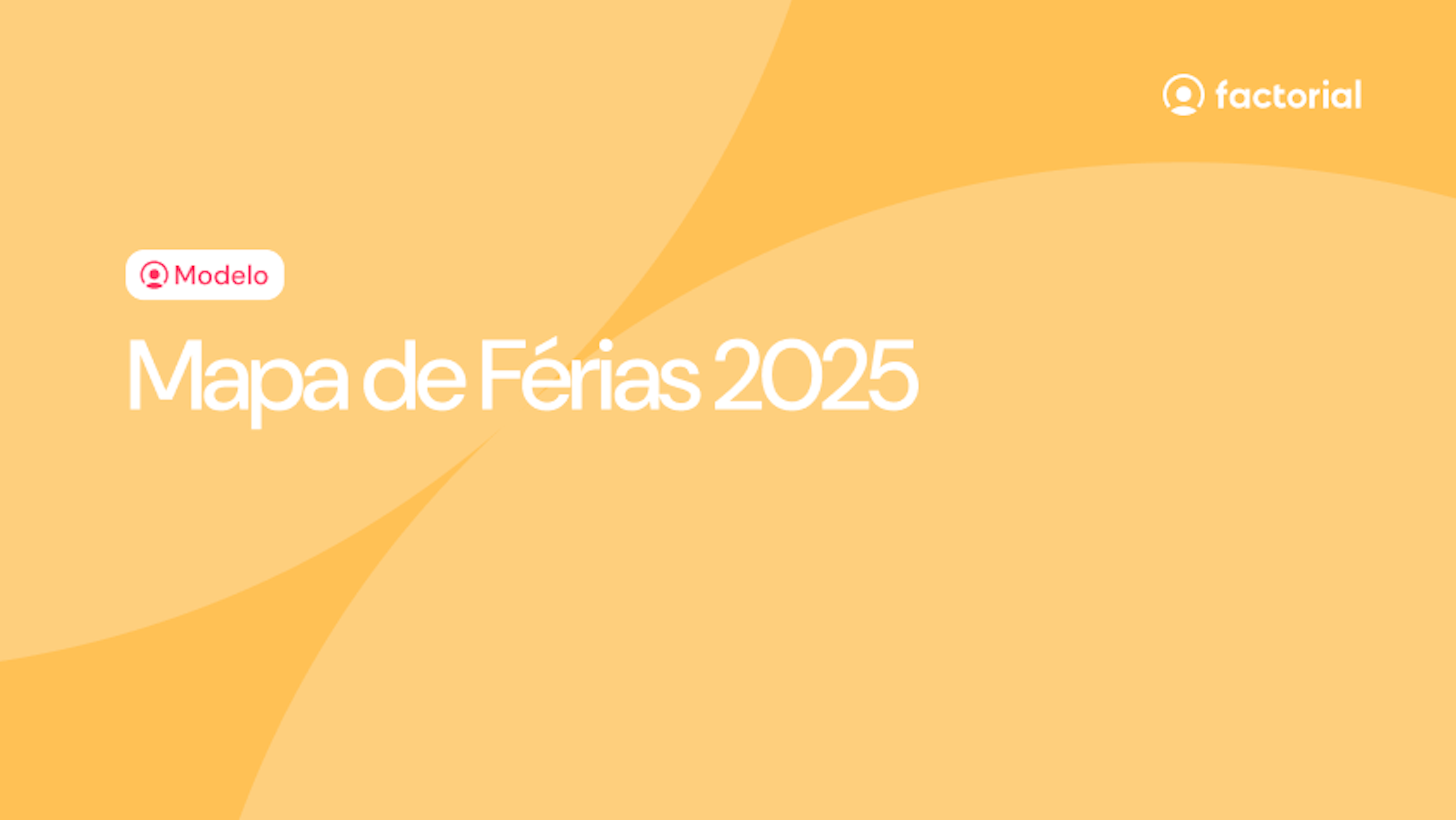Modelo Excel do Mapa de Férias para 2025