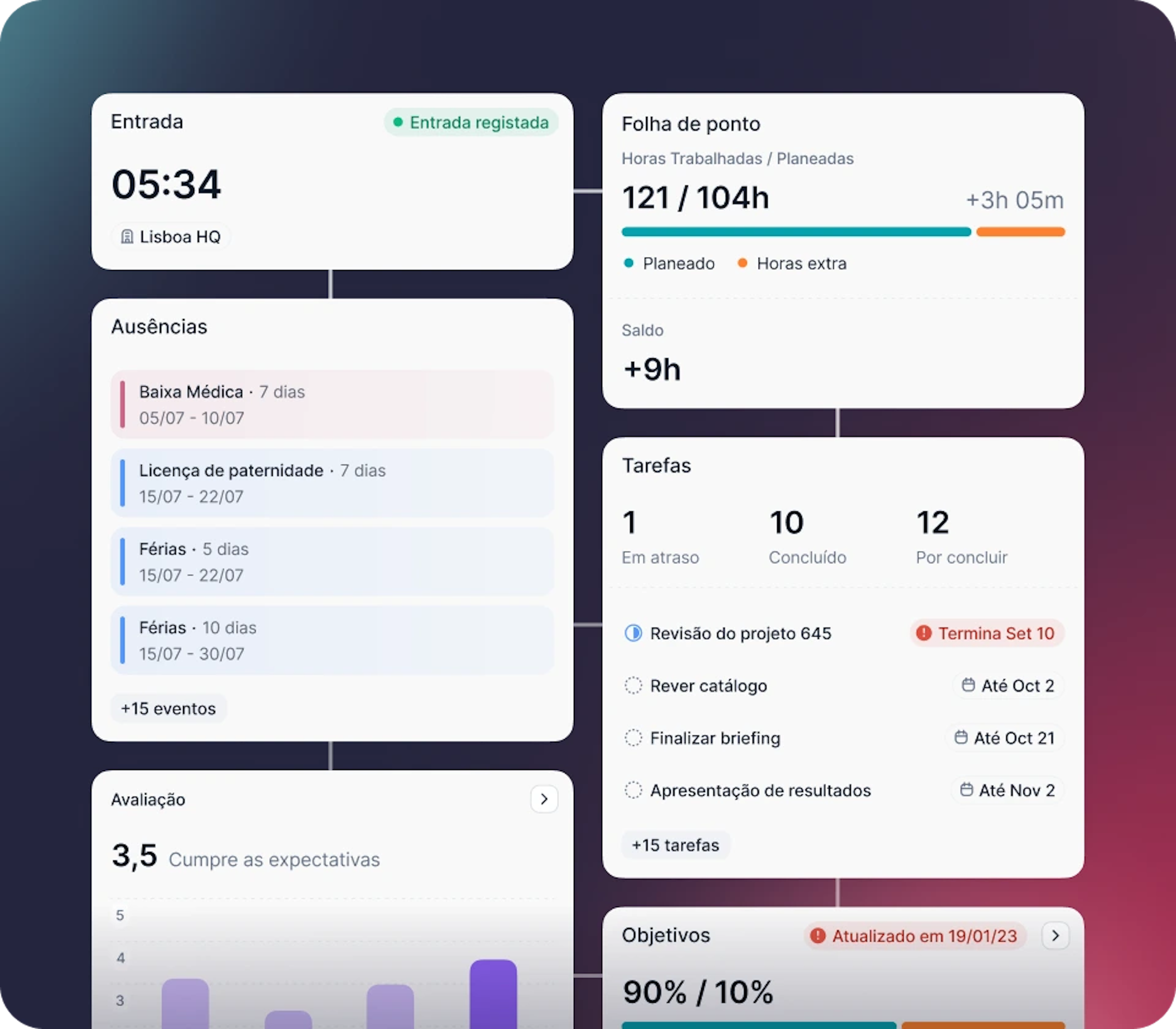 Disfruta de uma navegação fluida com um design simplificado e consistente em toda a plataforma.