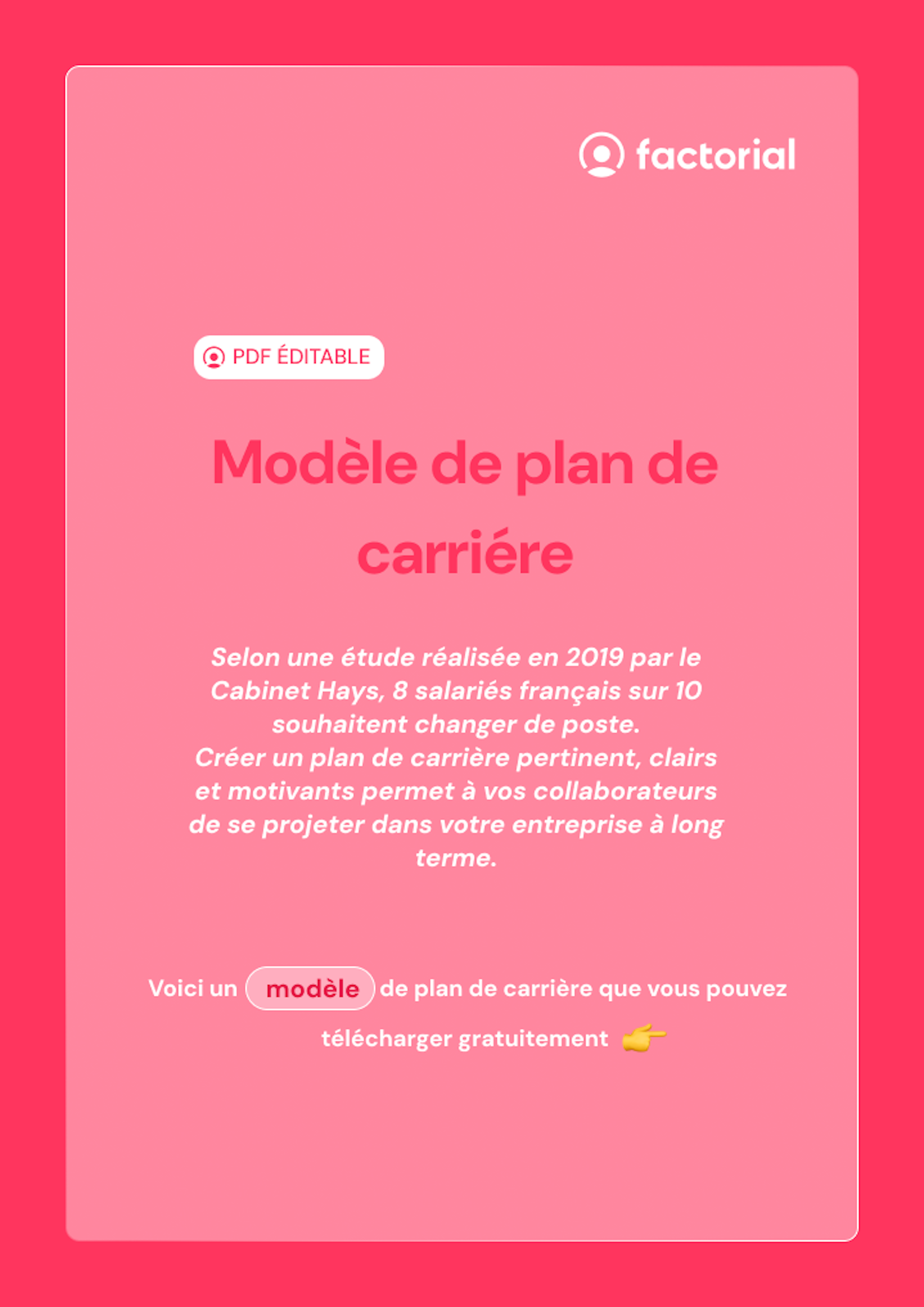 Plan de carrière