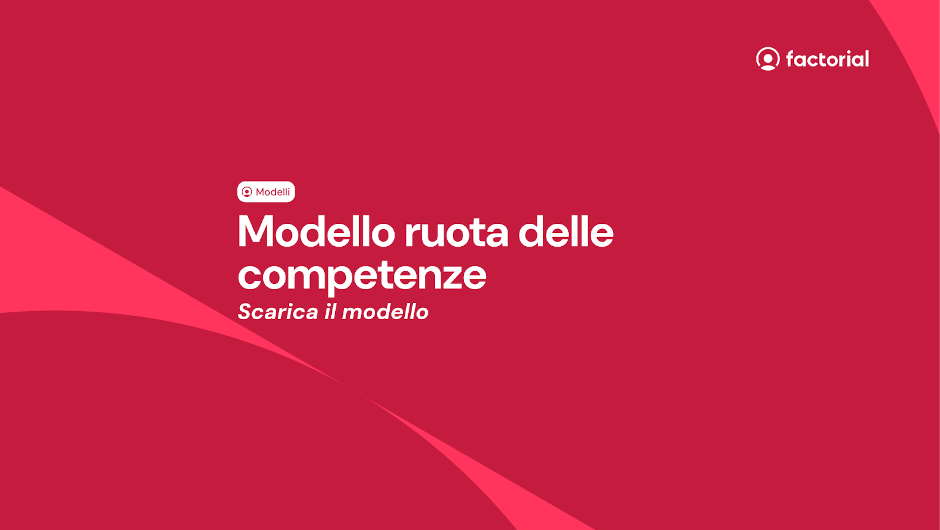 Modello ruota delle competenze di Factorial