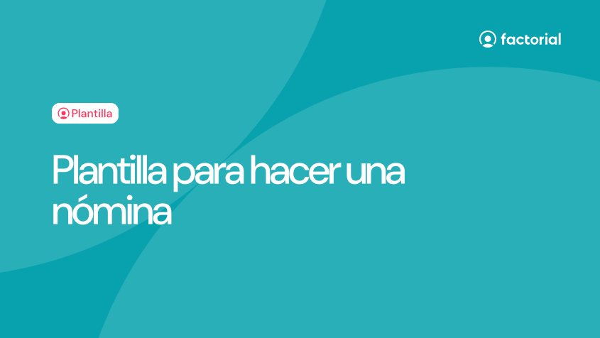 Plantilla para hacer una nómina Plantilla para hacer una nómina