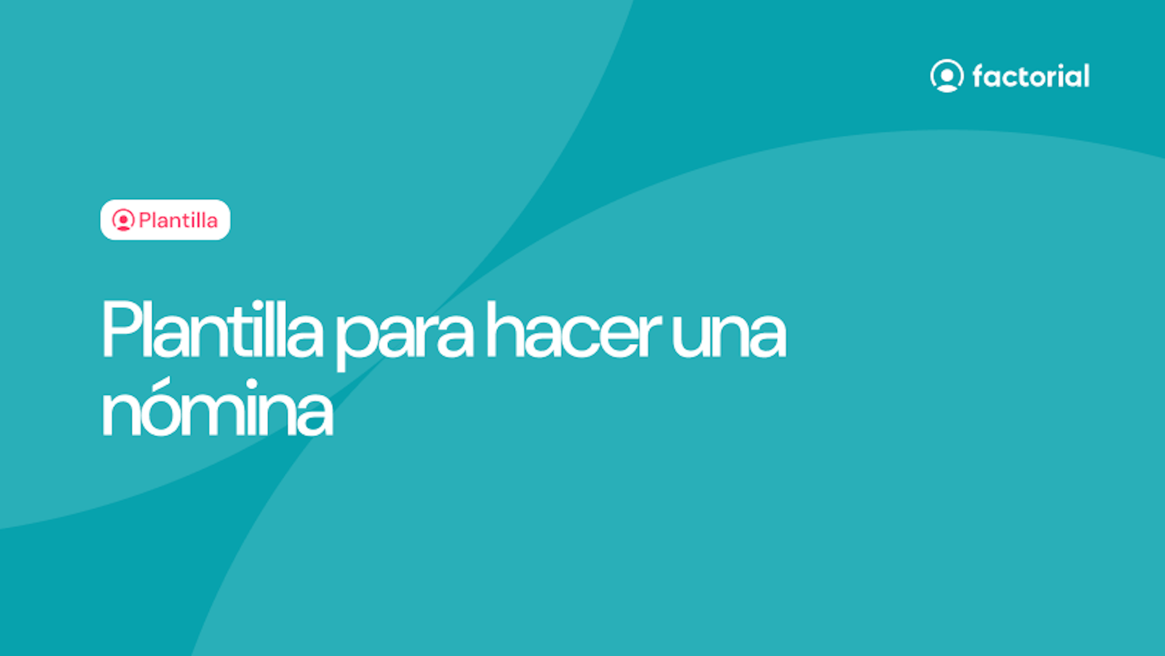 Plantilla para hacer una nómina