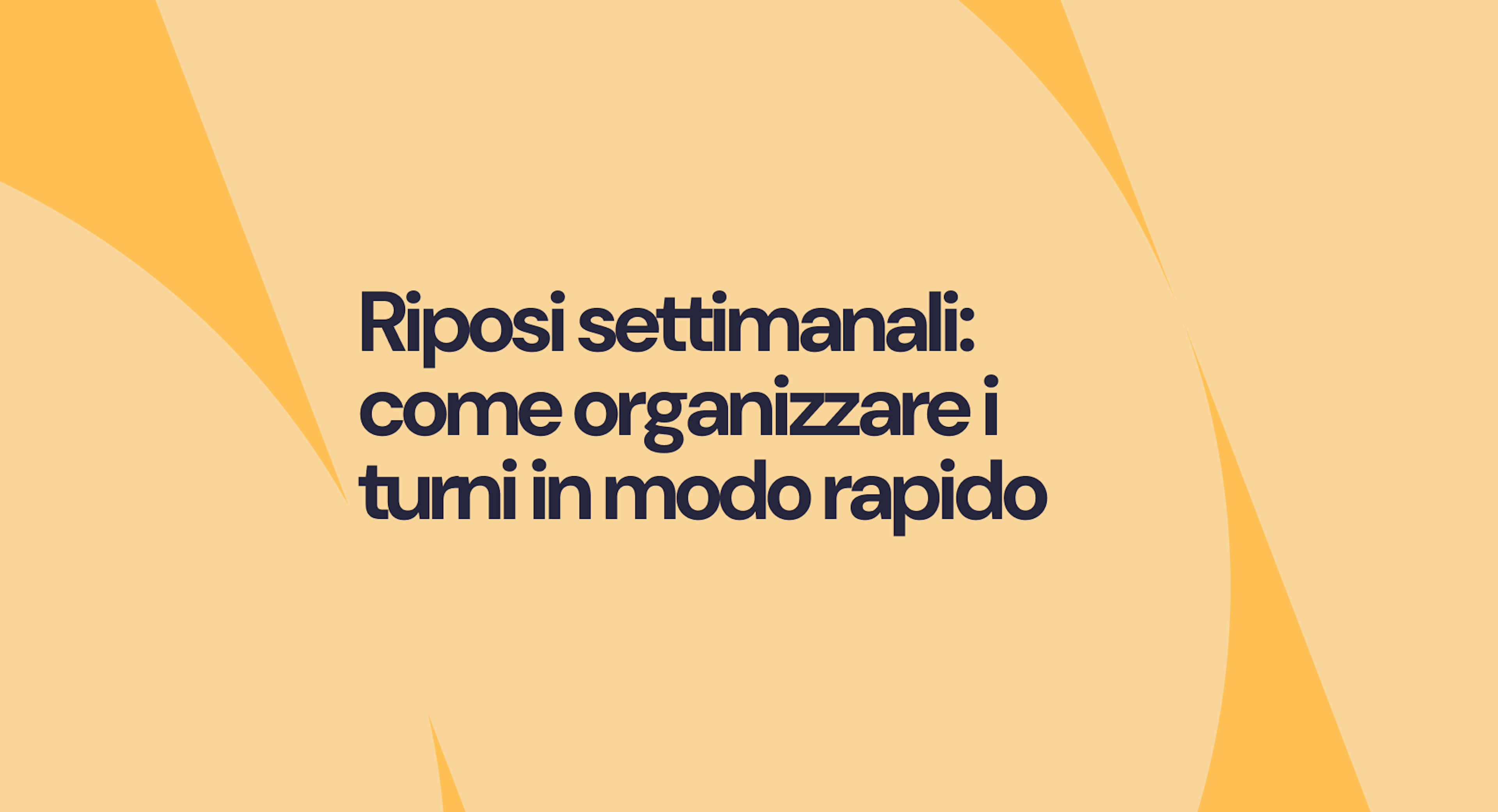 software per turni di lavoro