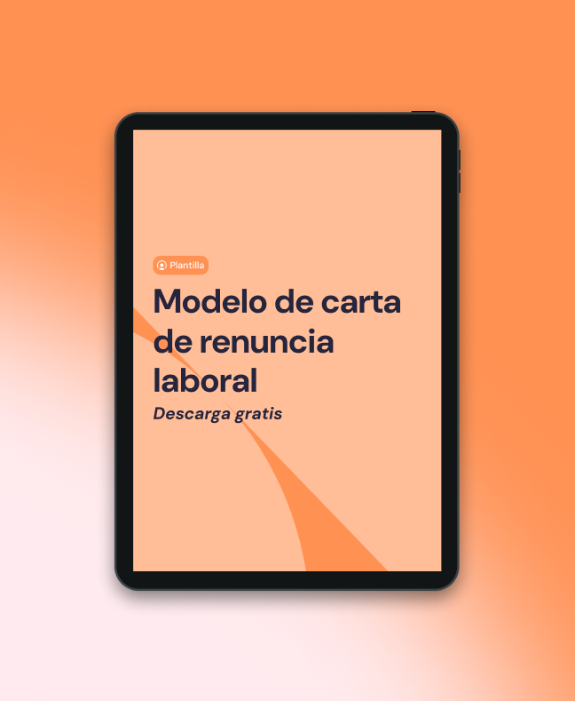 Modelo de carta de renuncia laboral Modelo de carta de renuncia laboral