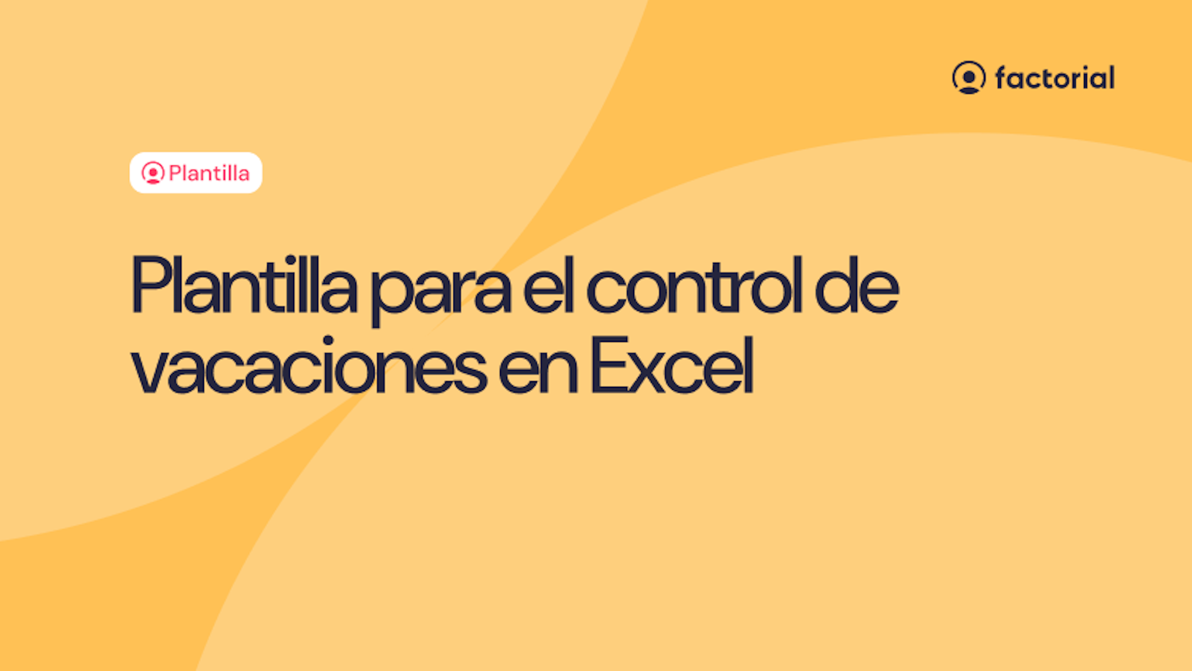 Plantilla para el control de vacaciones en Excel