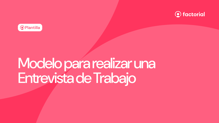 Modelo para realizar una Entrevista de Trabajo Modelo para realizar una Entrevista de Trabajo