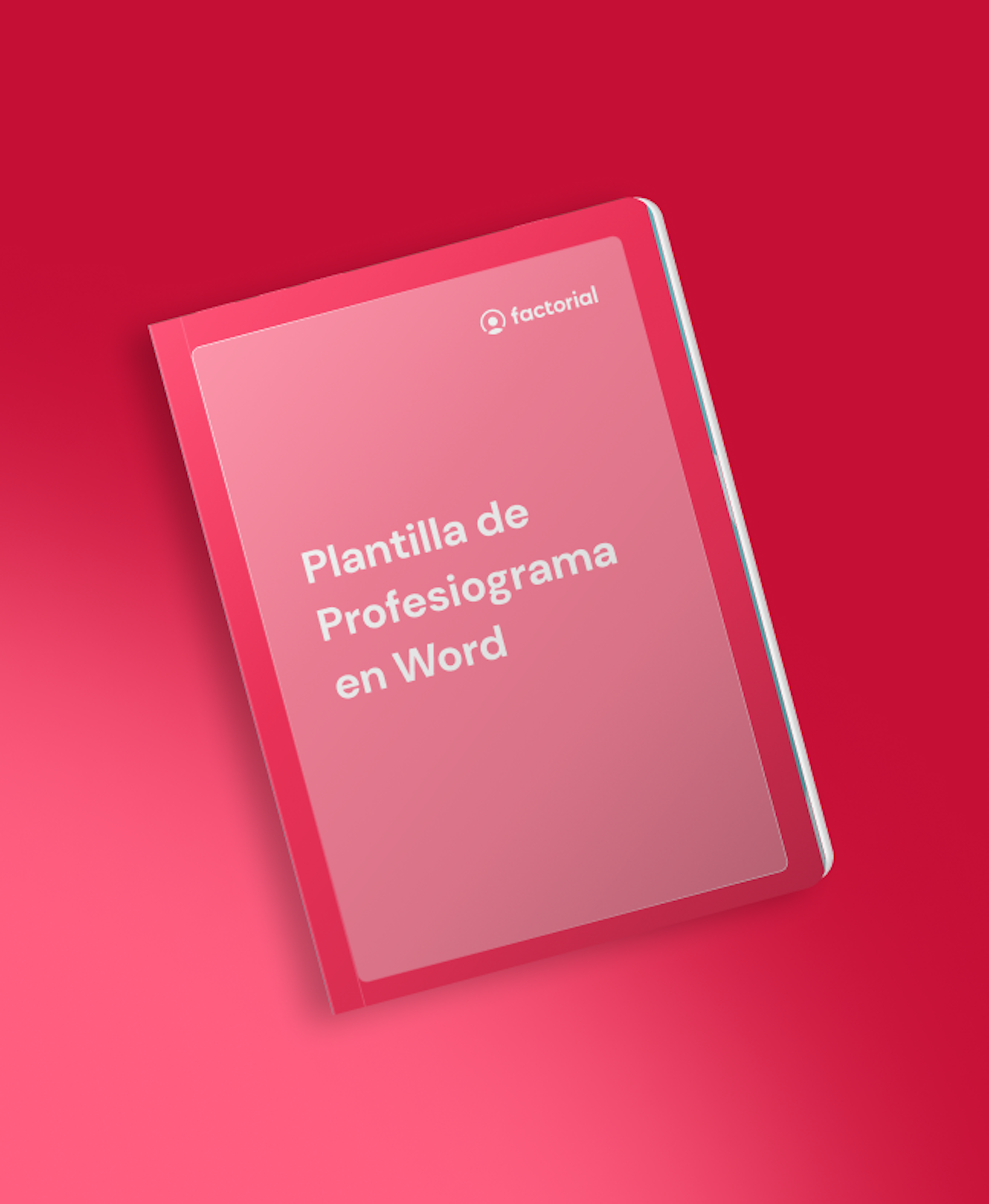 Plantilla de profesiograma en word