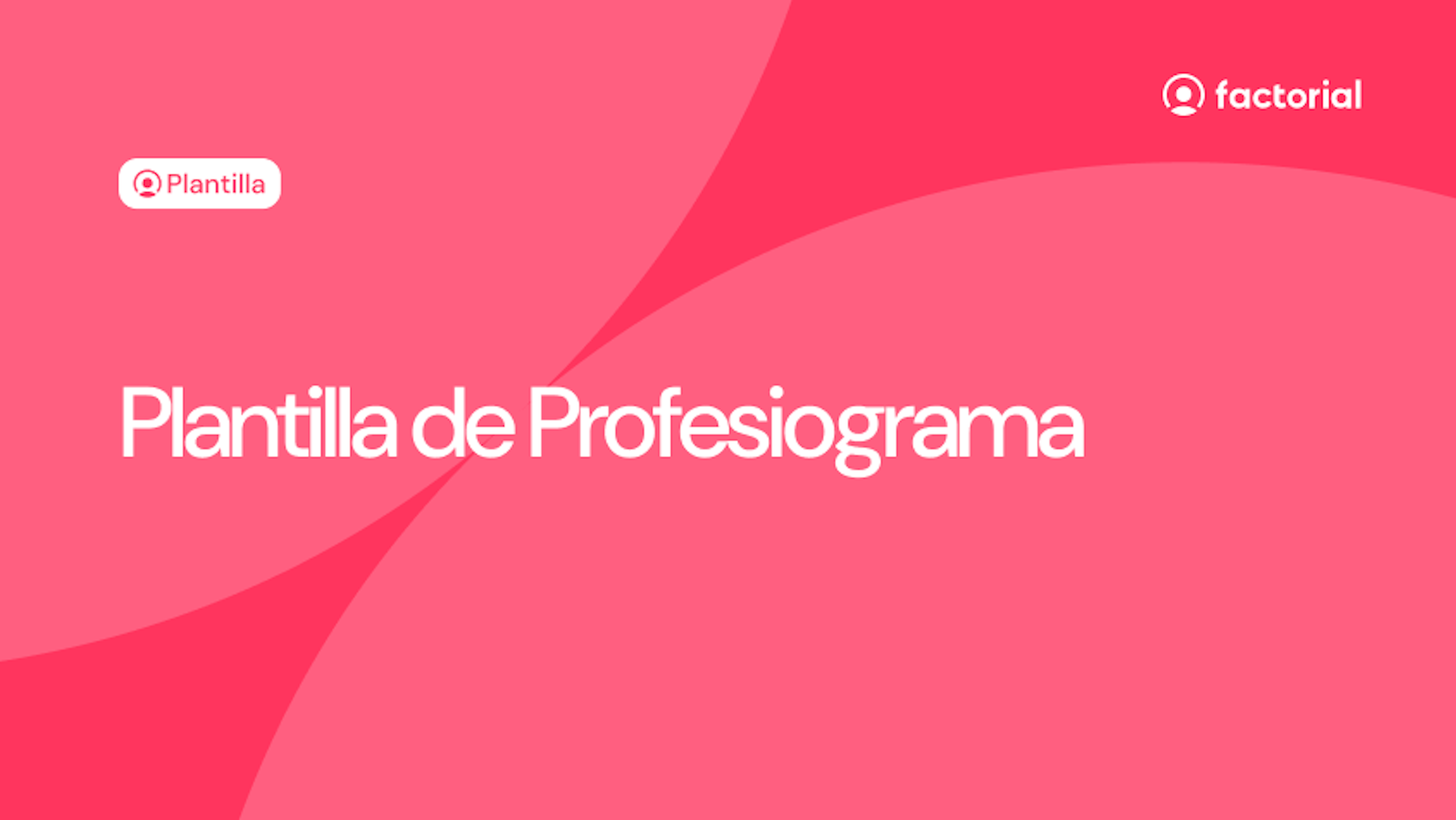 Plantilla de profesiograma