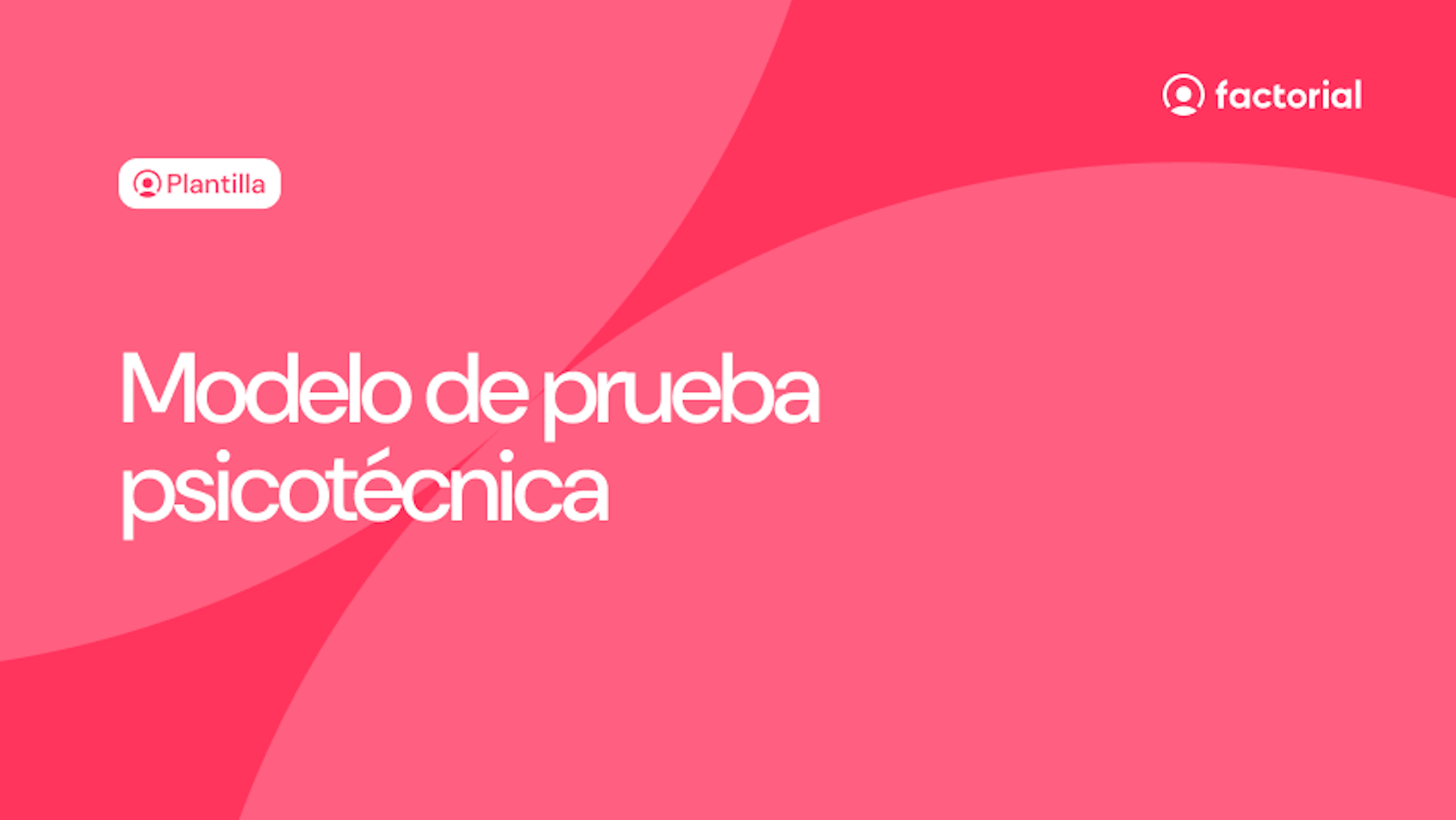 Modelo de prueba psicotecnica
