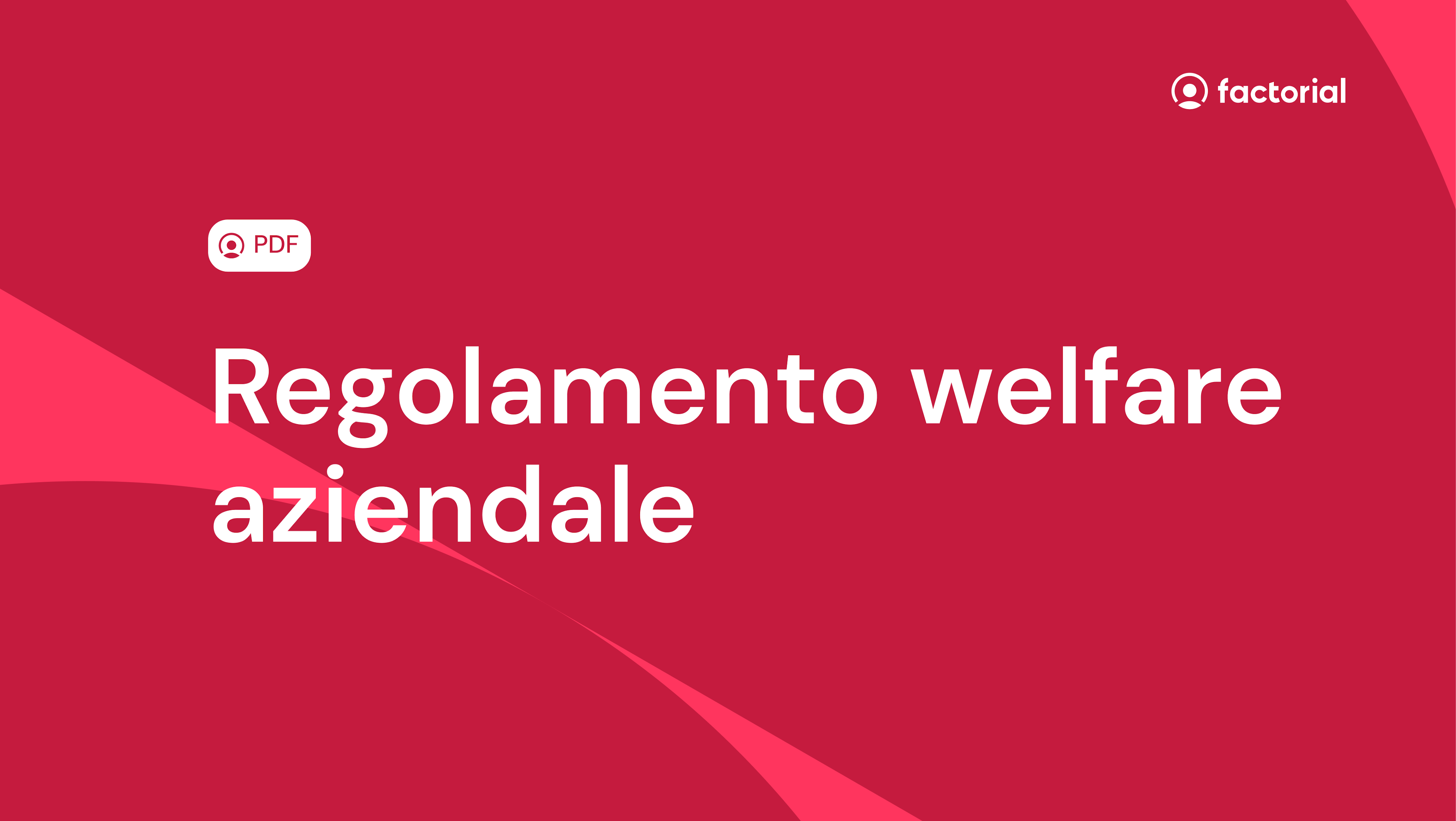 Regolamento welfare aziendale PDF di Factorial