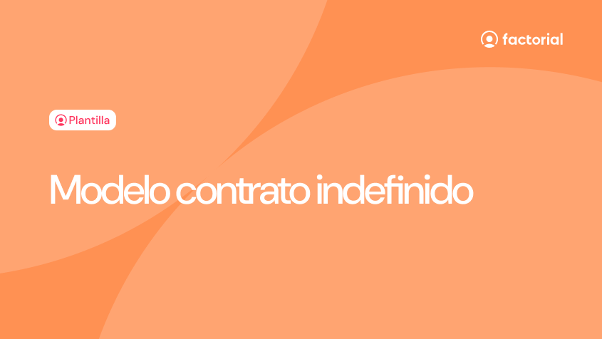 Modelo contrato indefinido Modelo contrato indefinido
