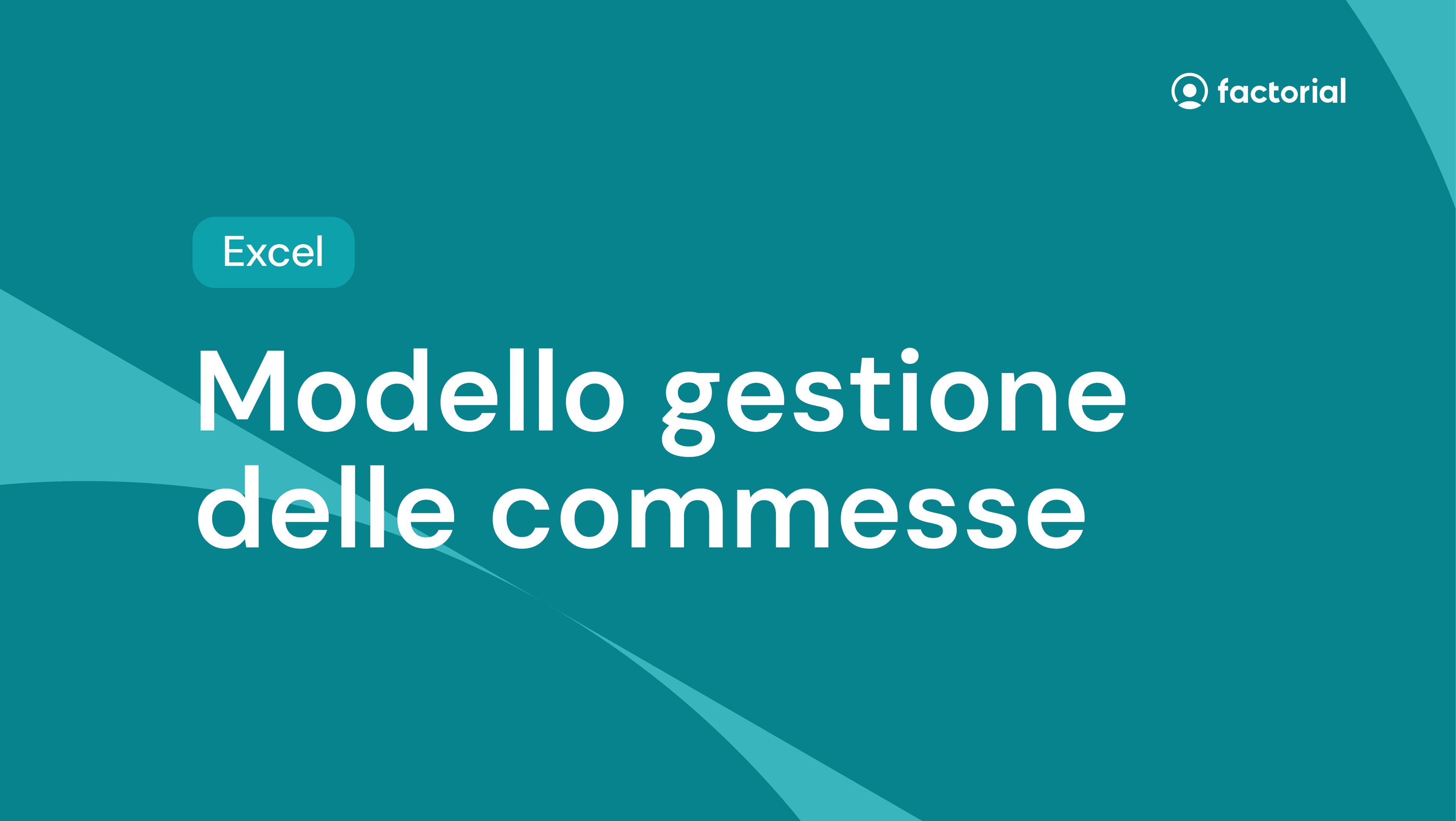 Modello gestione delle commesse excel gratuito di Factorial