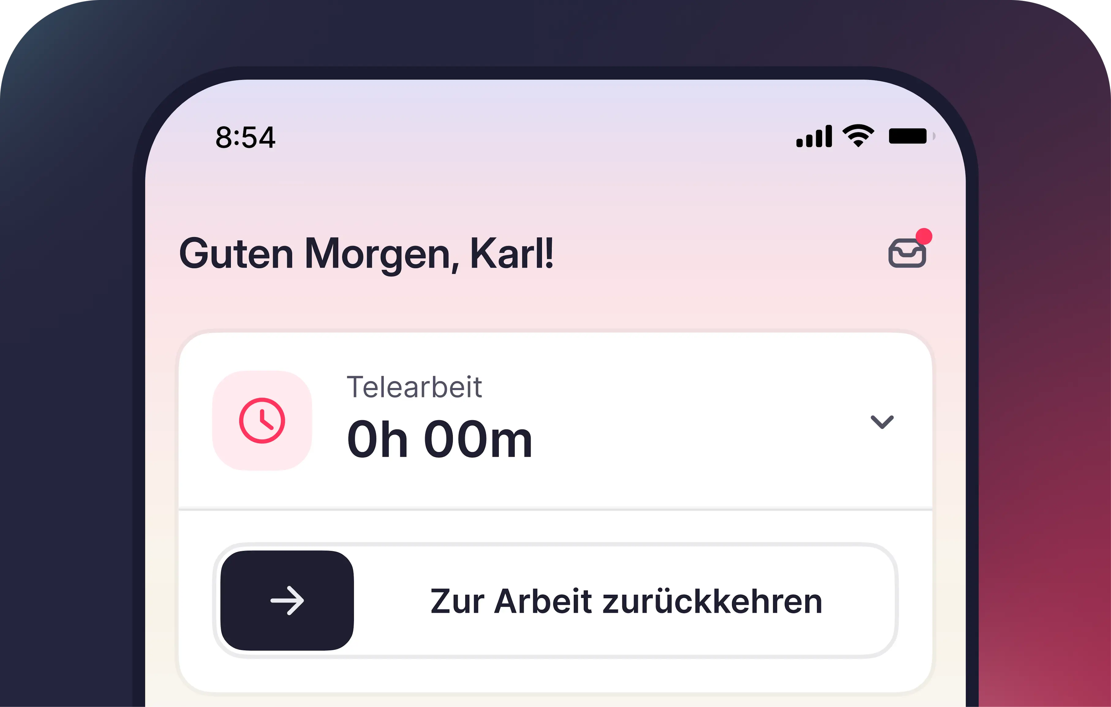 mobile app