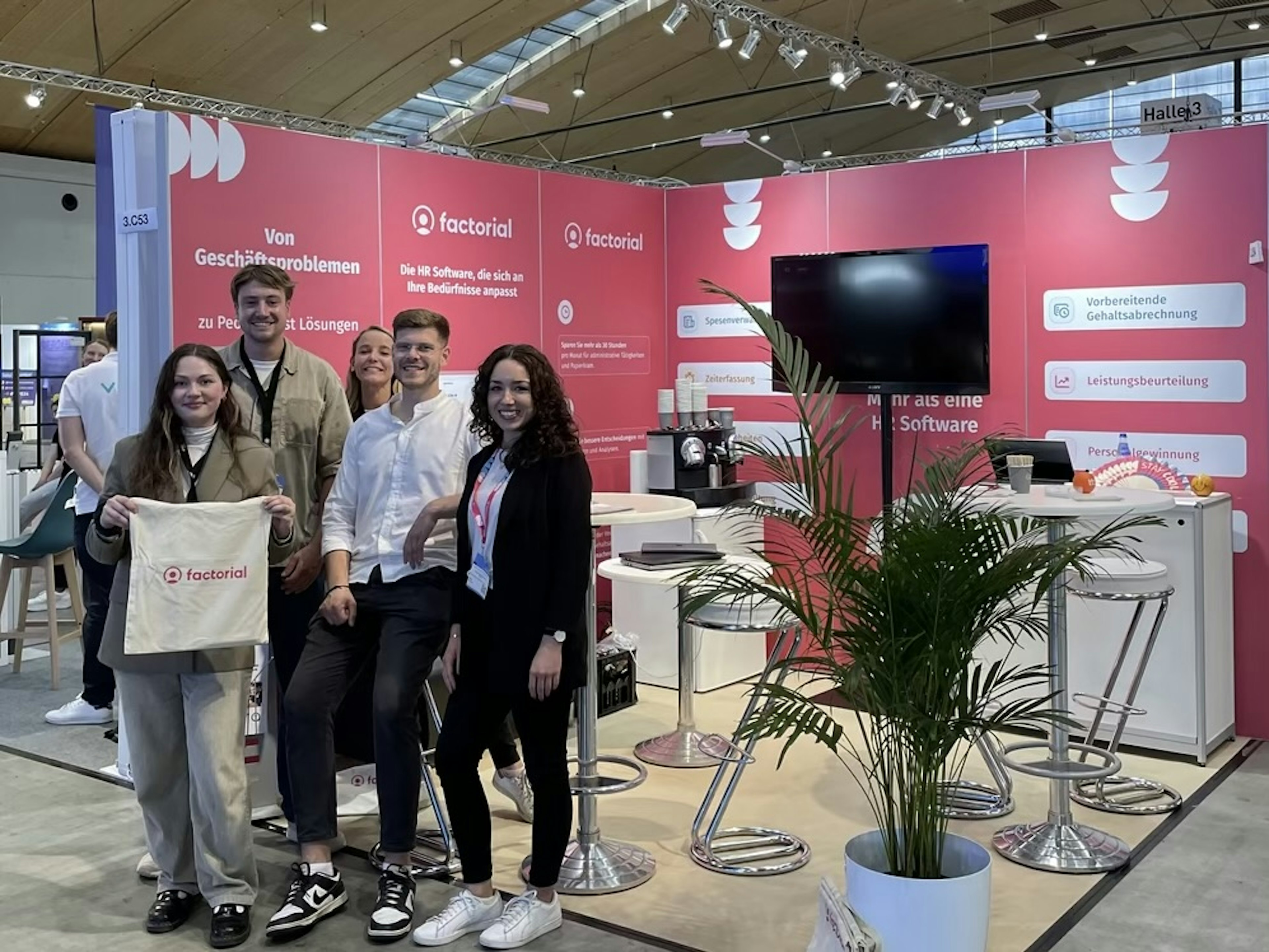 Treffen Sie unserer Messeteam auf der TALENTpro München am 04.06.2025