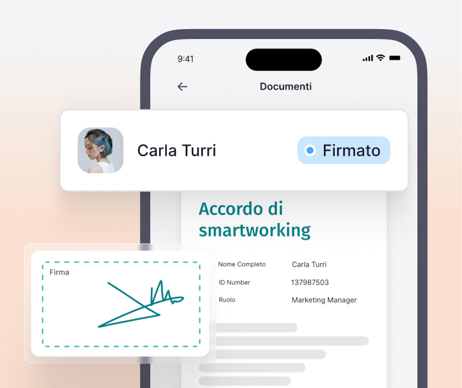 Firma facilmente i documenti aziendali