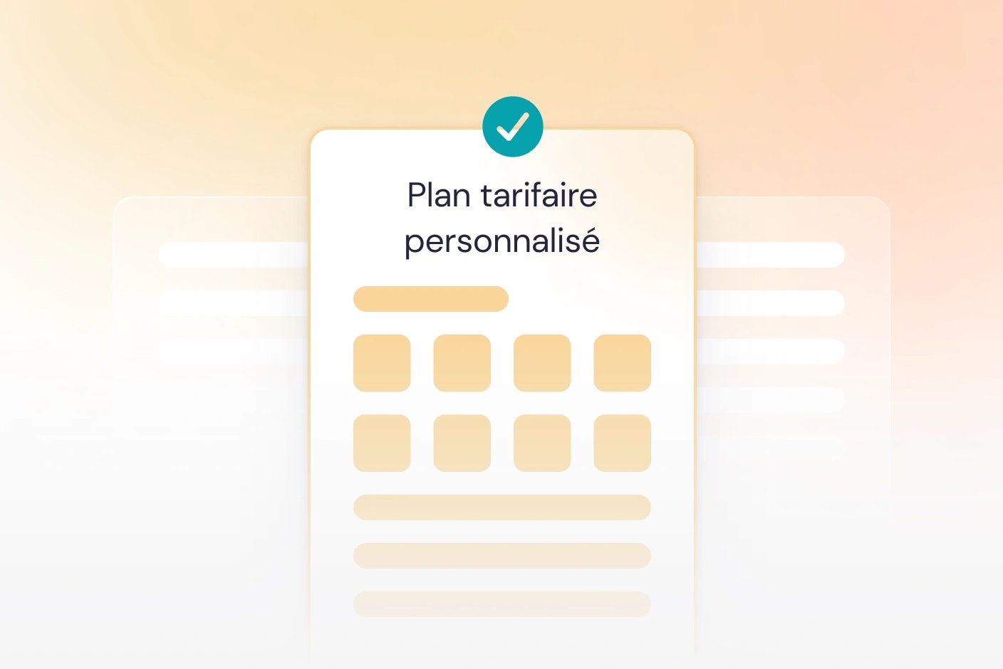 Plan tarifaire parfait Plan tarifaire parfait
