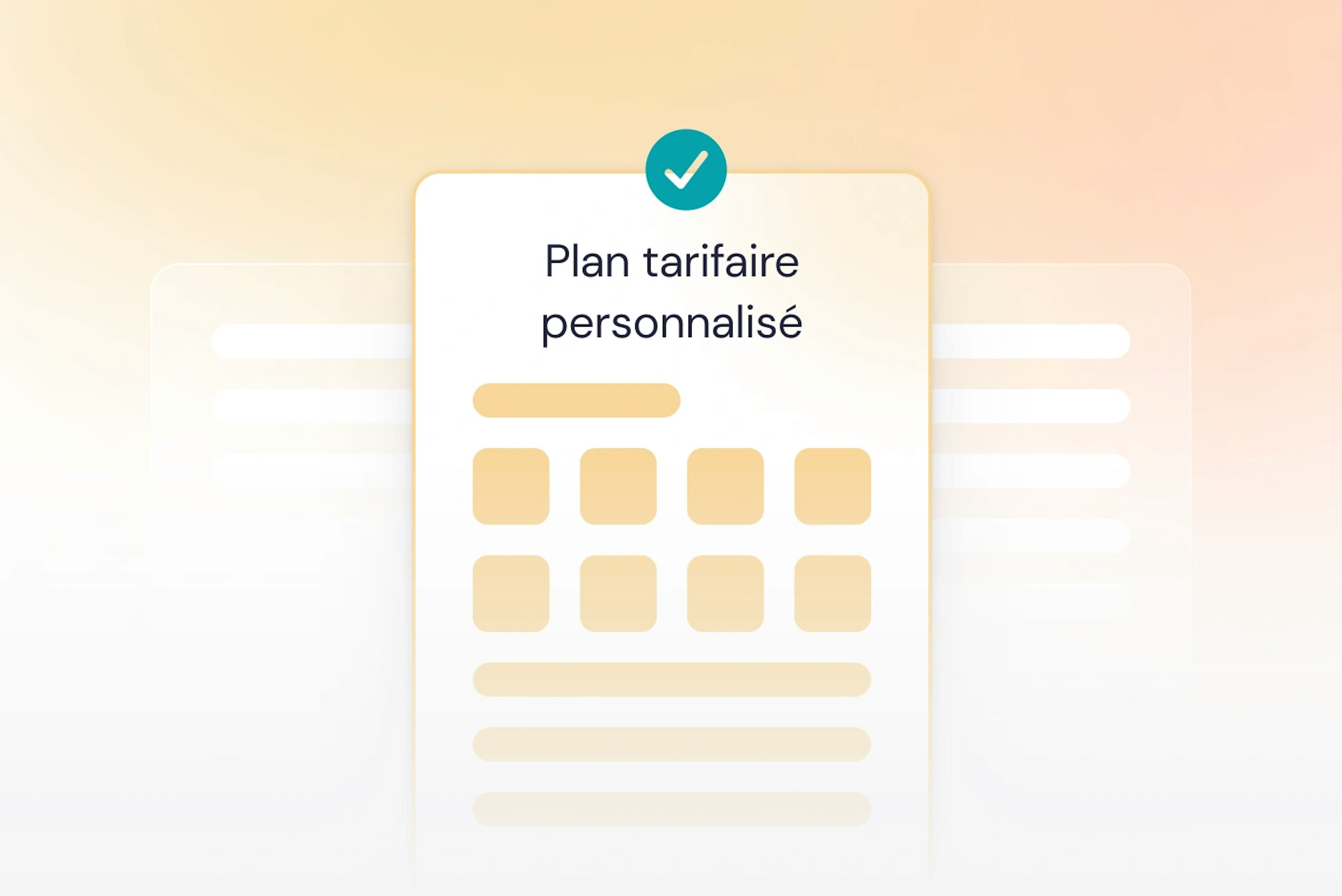 Plan tarifaire parfait