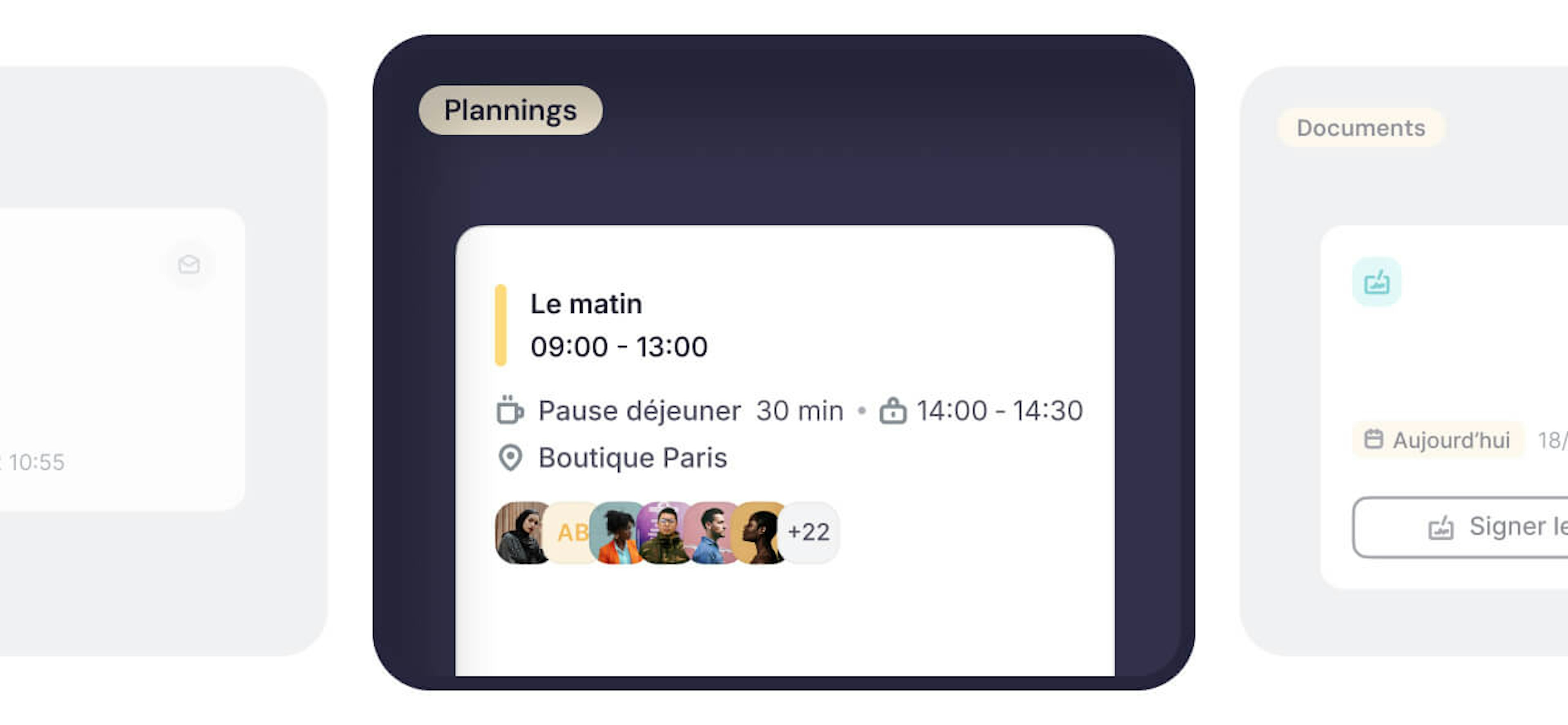 Gagnez du temps.