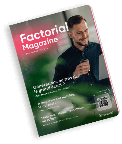 Couverture Factorial Mag édition printemps-été 2025 Couverture Factorial Mag édition printemps-été 2025