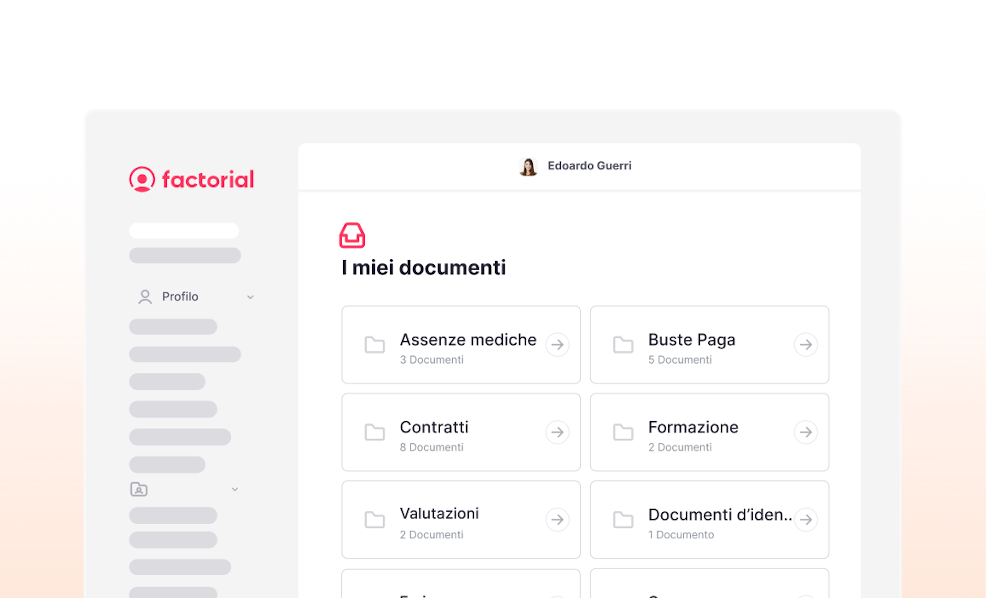 Gestione documenti Factorial