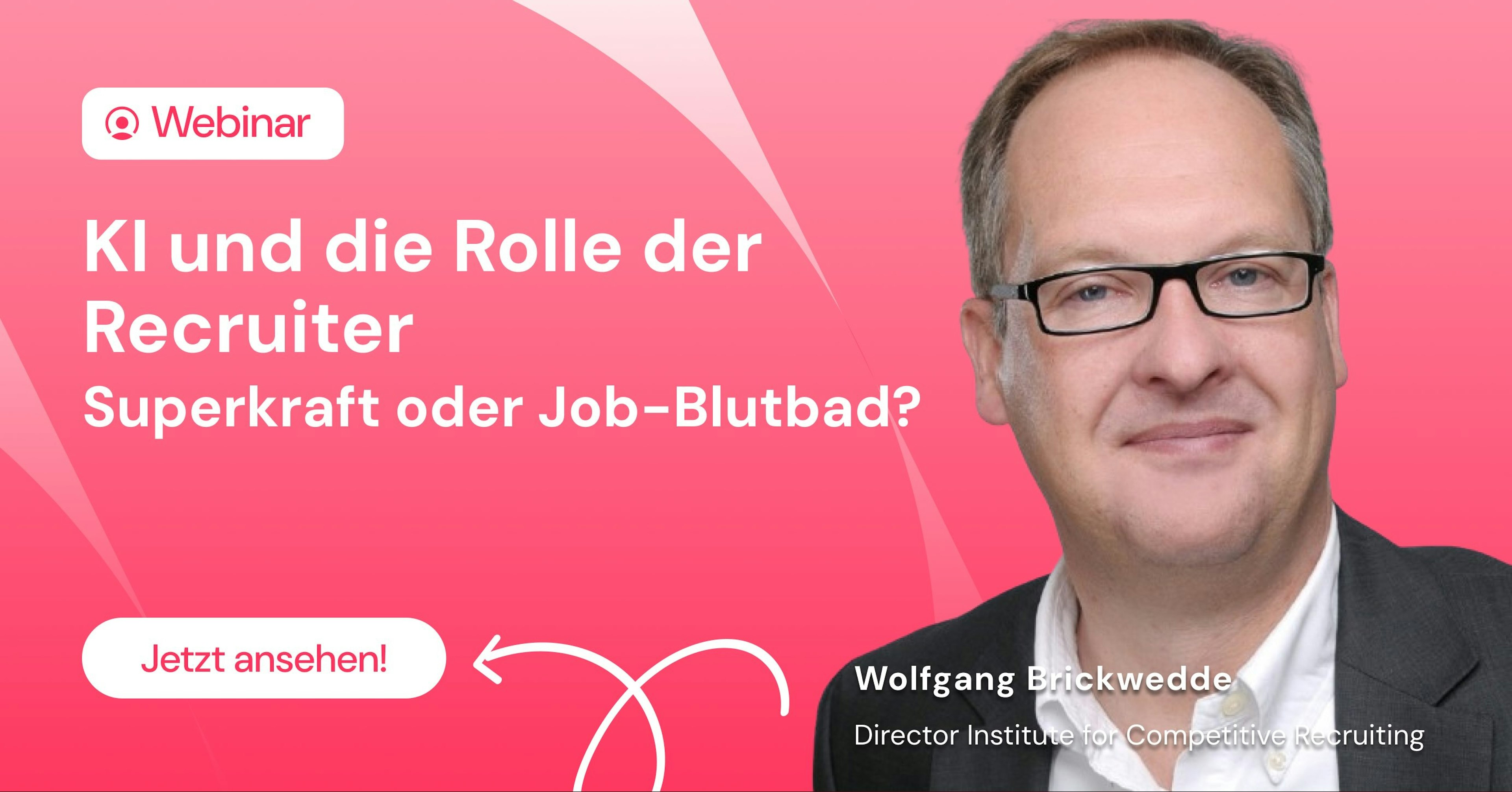 Webinar KI und die Rolle der Recruiter