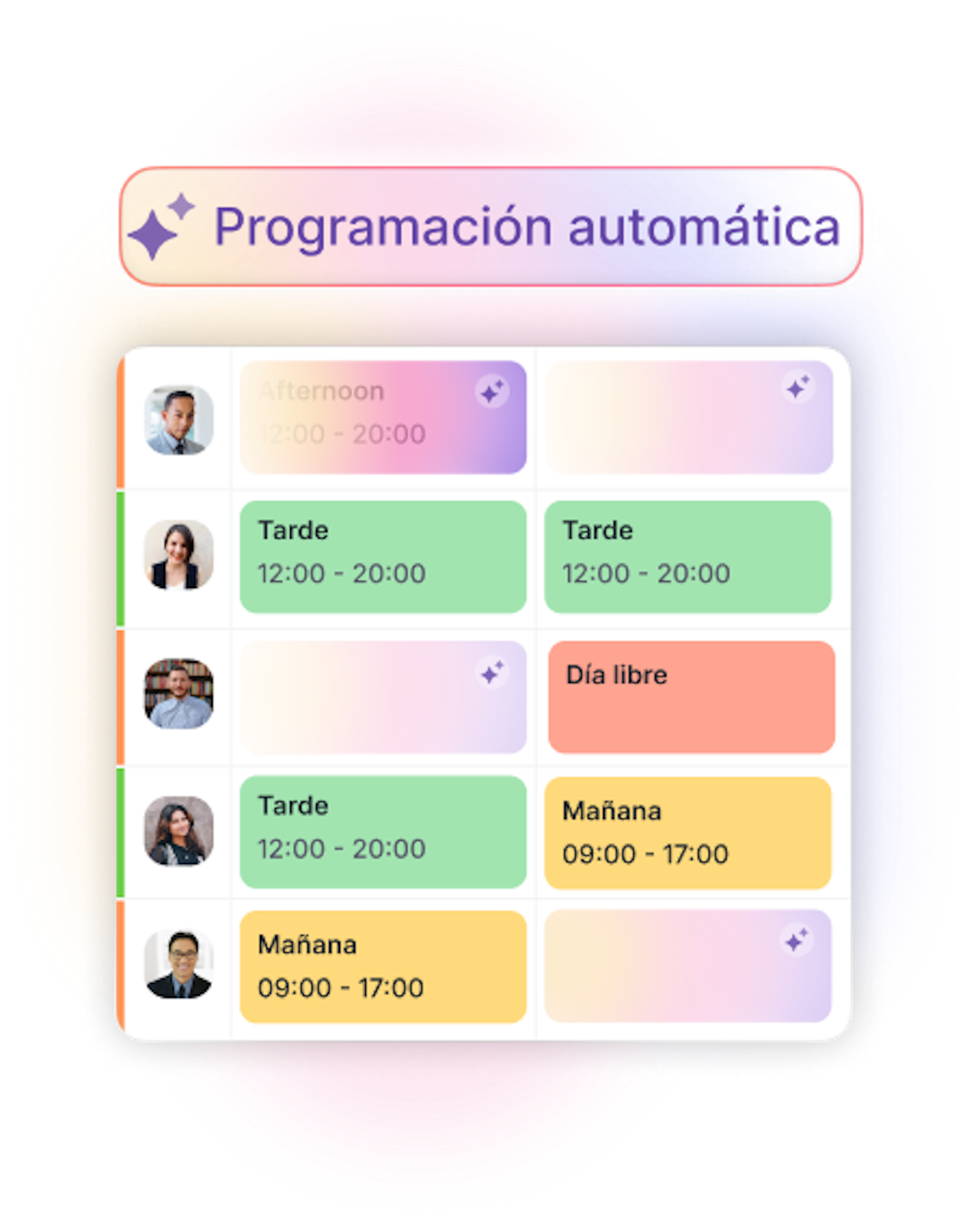 turnos automaticos