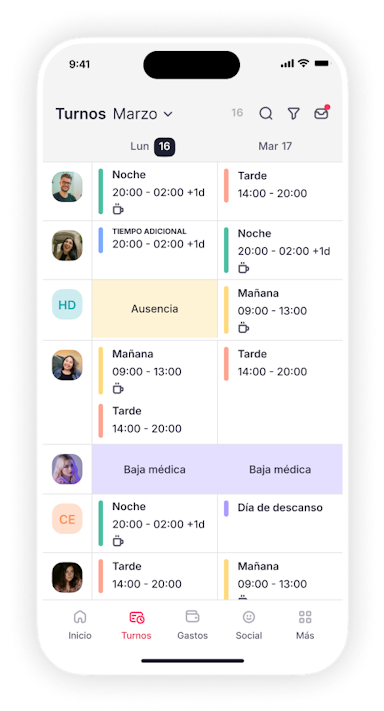 app para turnos de trabajo app para turnos de trabajo