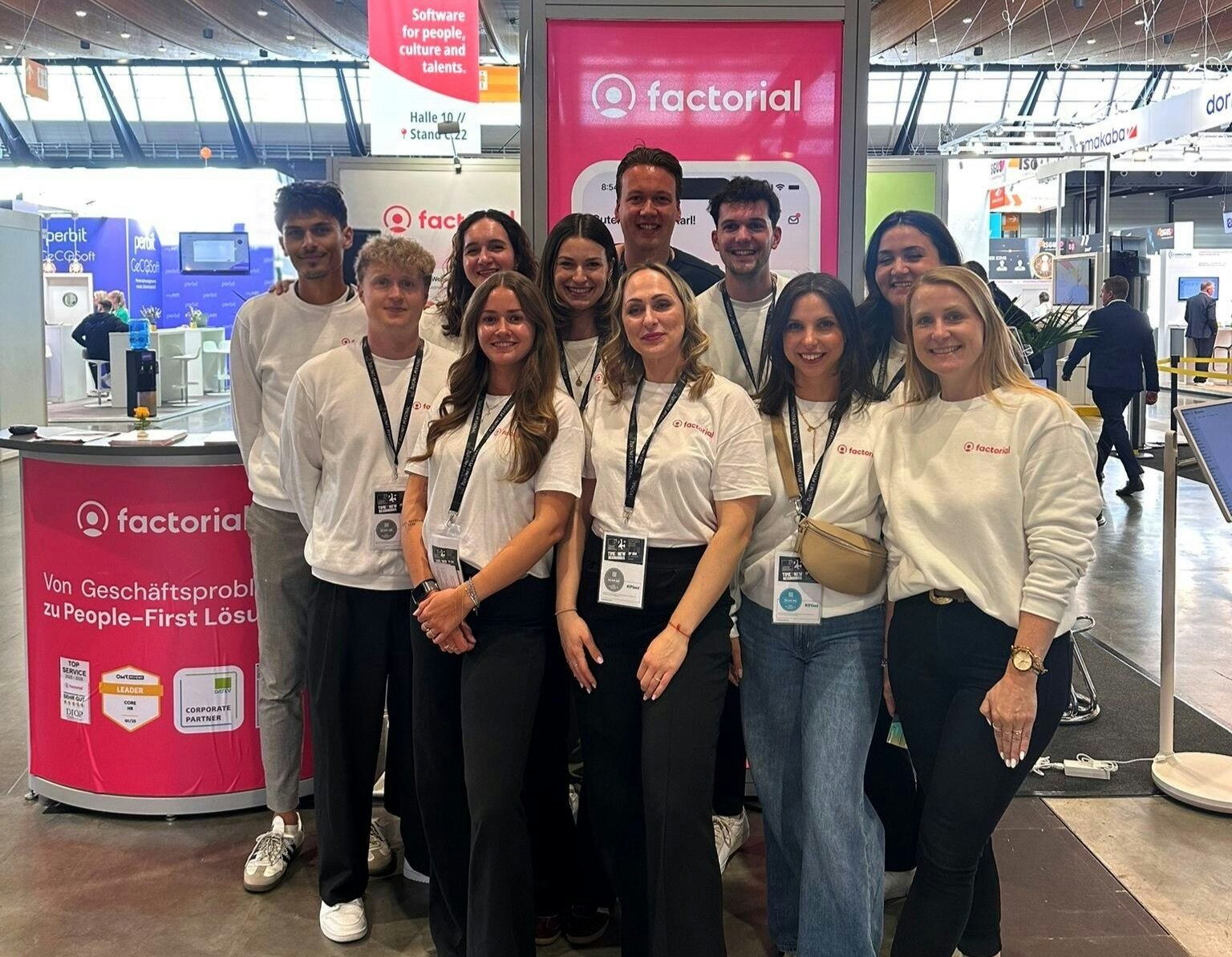 Treffen Sie unser Messeteam Treffen Sie unser Messeteam auf der Personalmesse