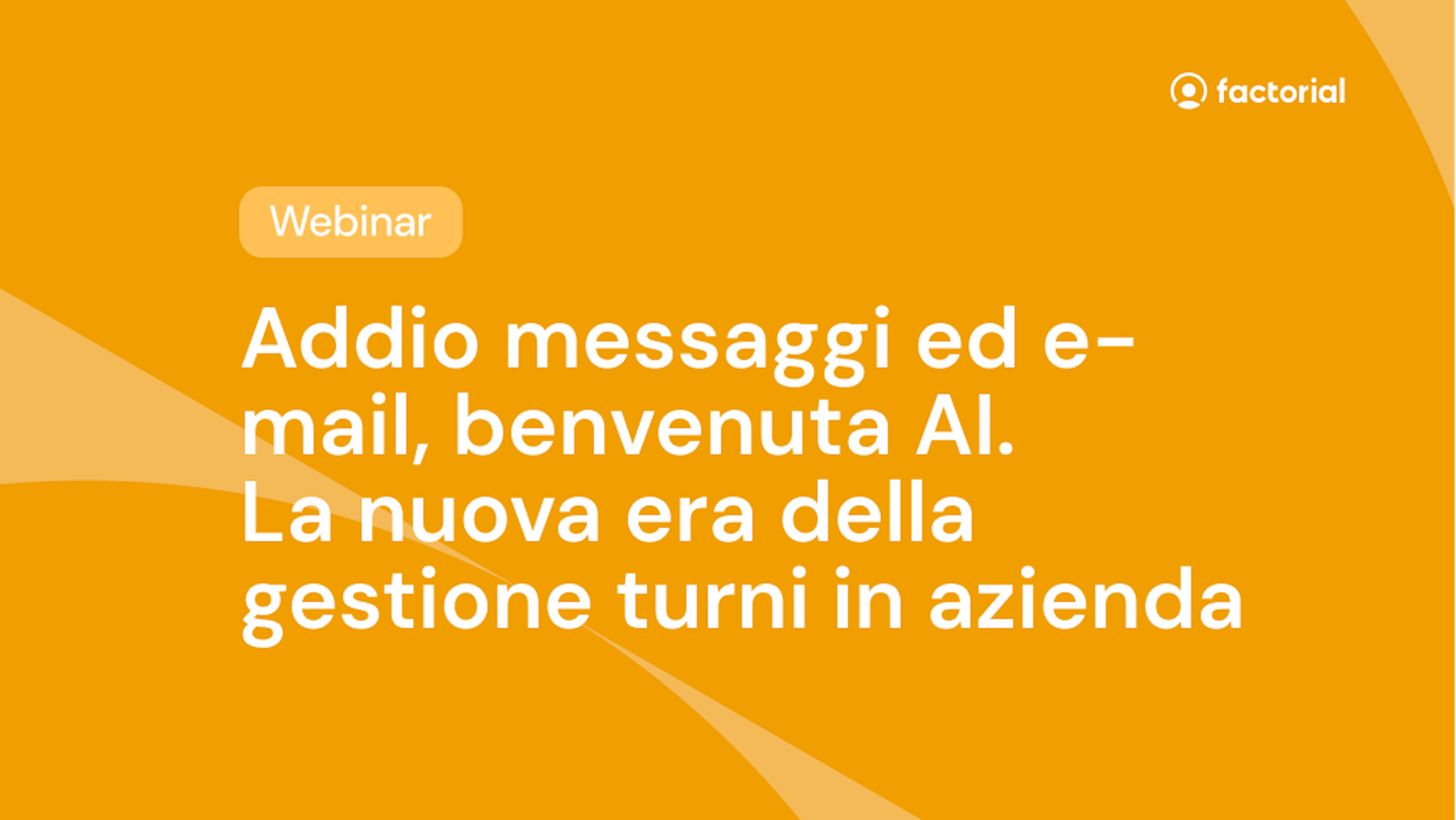 Webinar autoshift di Factorial
